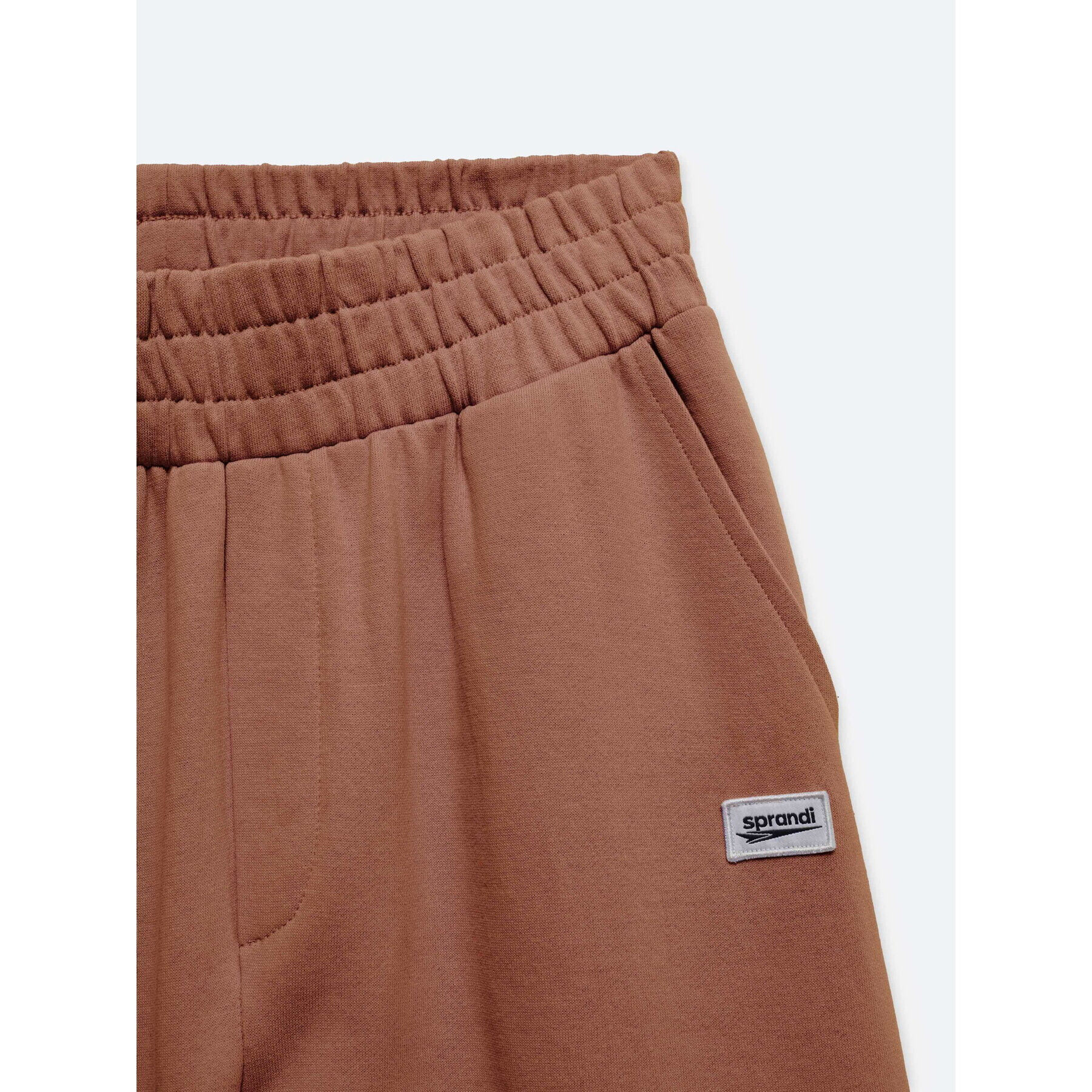 Sprandi Долнище анцуг SP22-SPD101 Кафяв Relaxed Fit - Pepit.bg