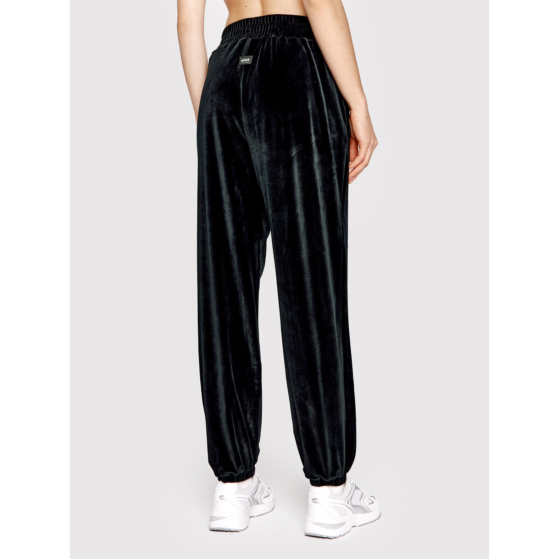 Sprandi Долнище анцуг Velvet SP22-SPD510 Черен Regular Fit - Pepit.bg