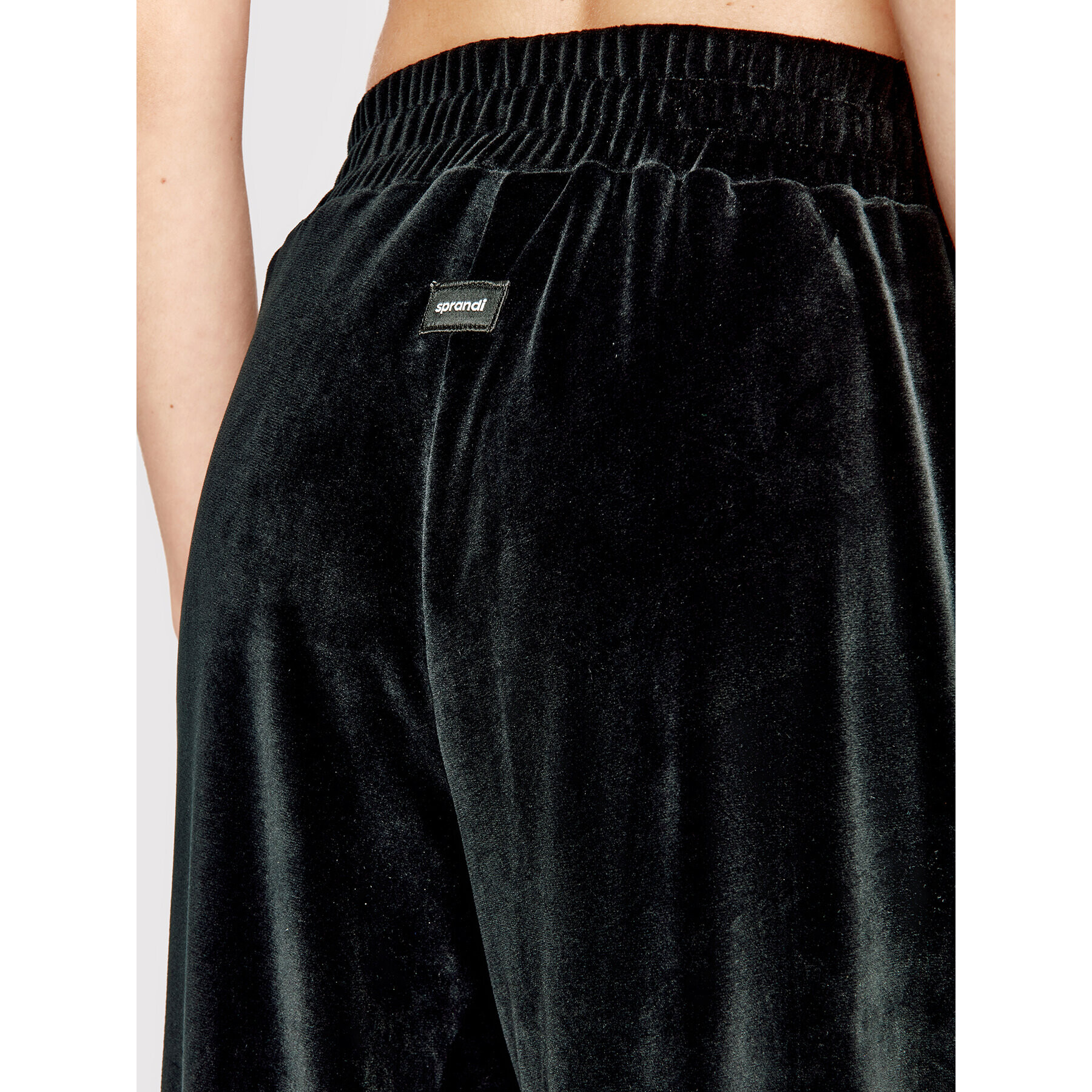 Sprandi Долнище анцуг Velvet SP22-SPD510 Черен Regular Fit - Pepit.bg