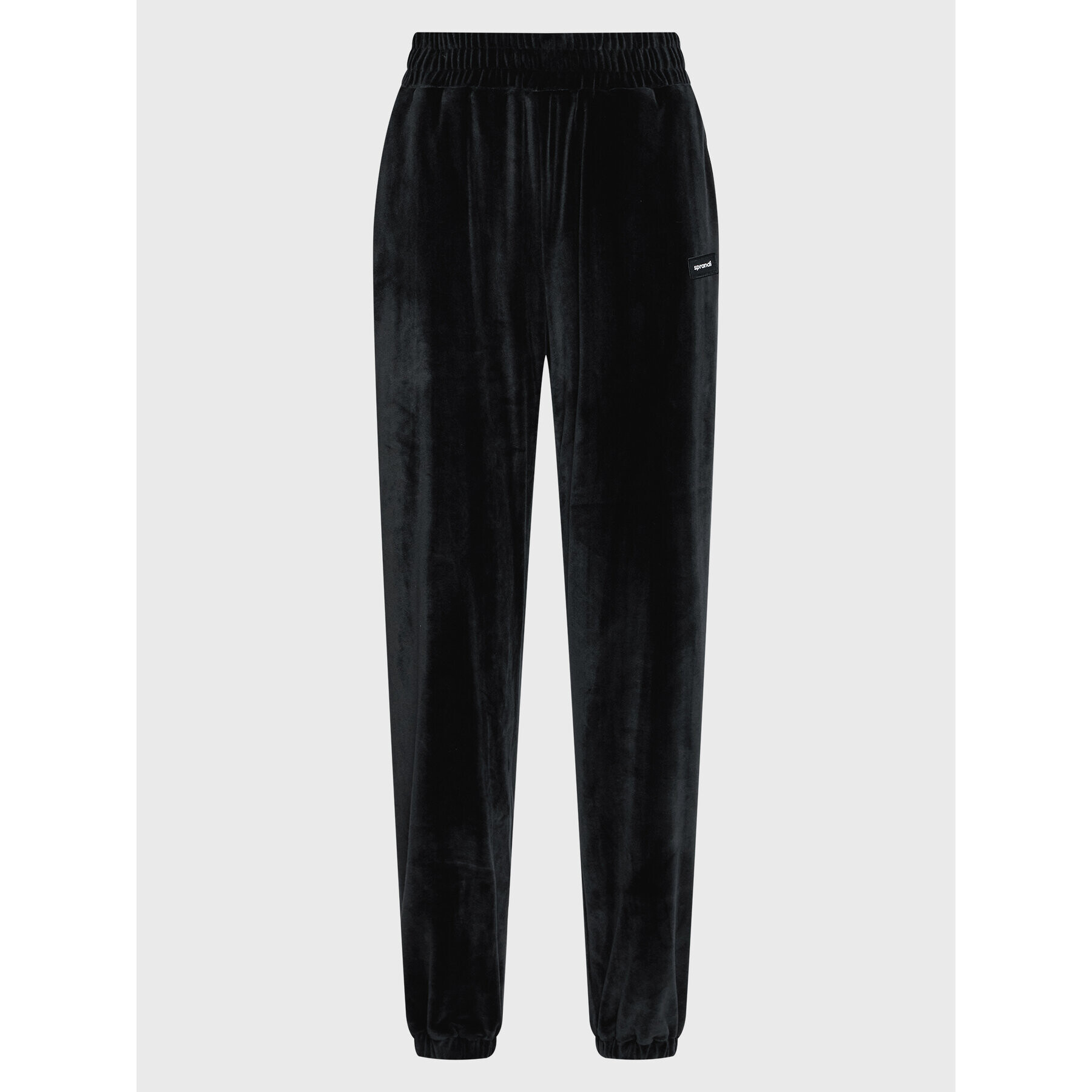 Sprandi Долнище анцуг Velvet SP22-SPD510 Черен Regular Fit - Pepit.bg
