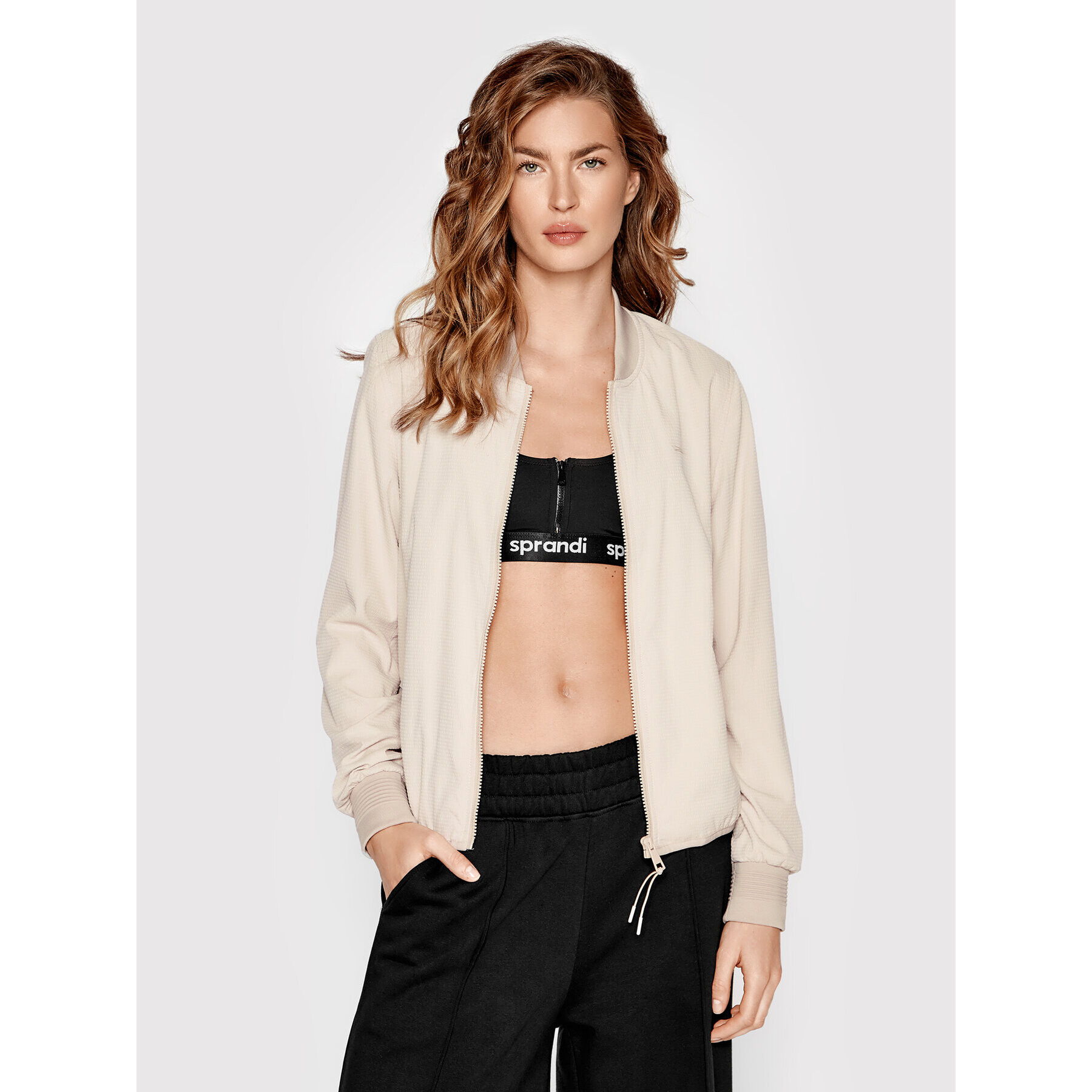 Sprandi Яке бомбър SP22-KUD111 Бежов Regular Fit - Pepit.bg