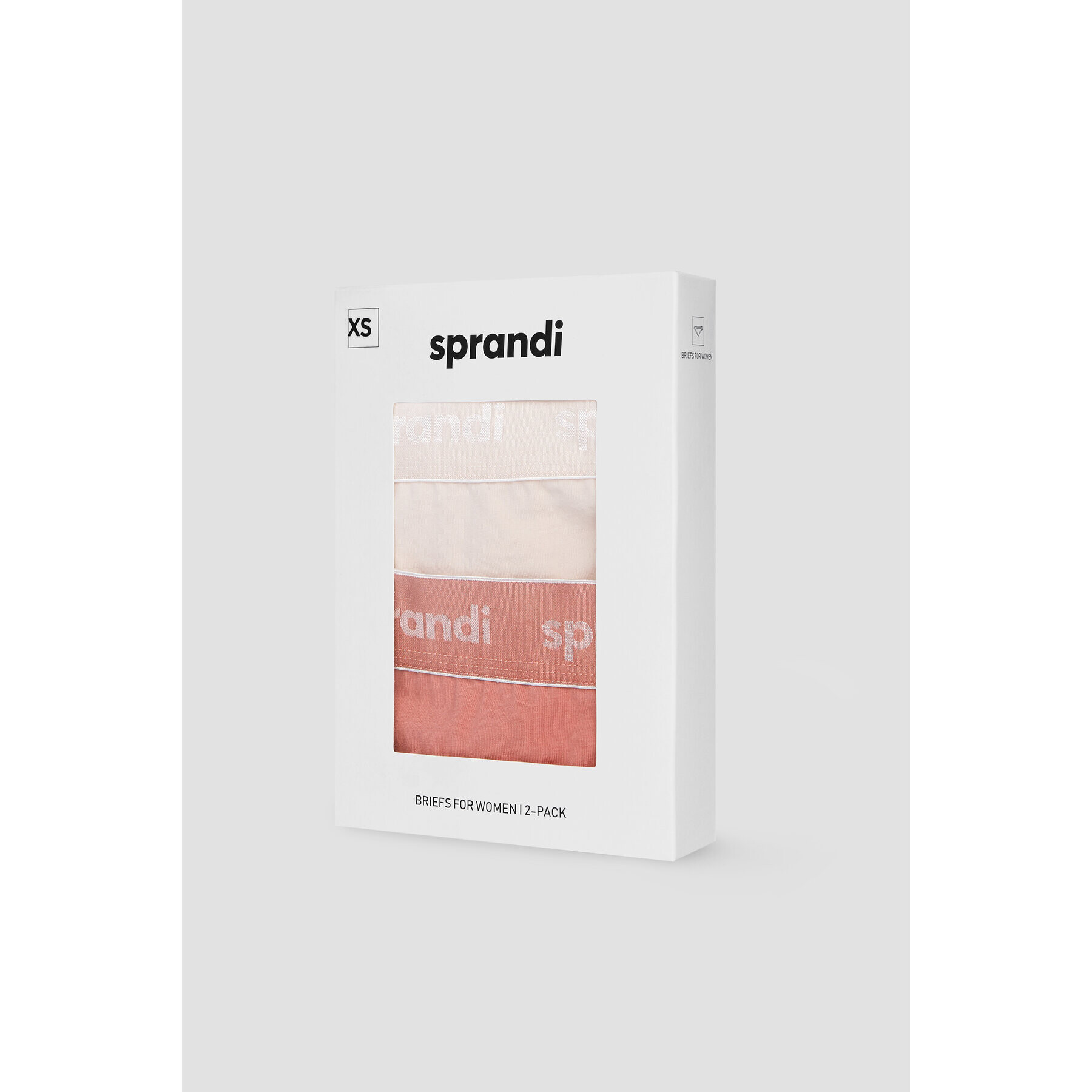 Sprandi Комплект 2 чифта класически бикини SS21-BRIEFS003 Розов - Pepit.bg