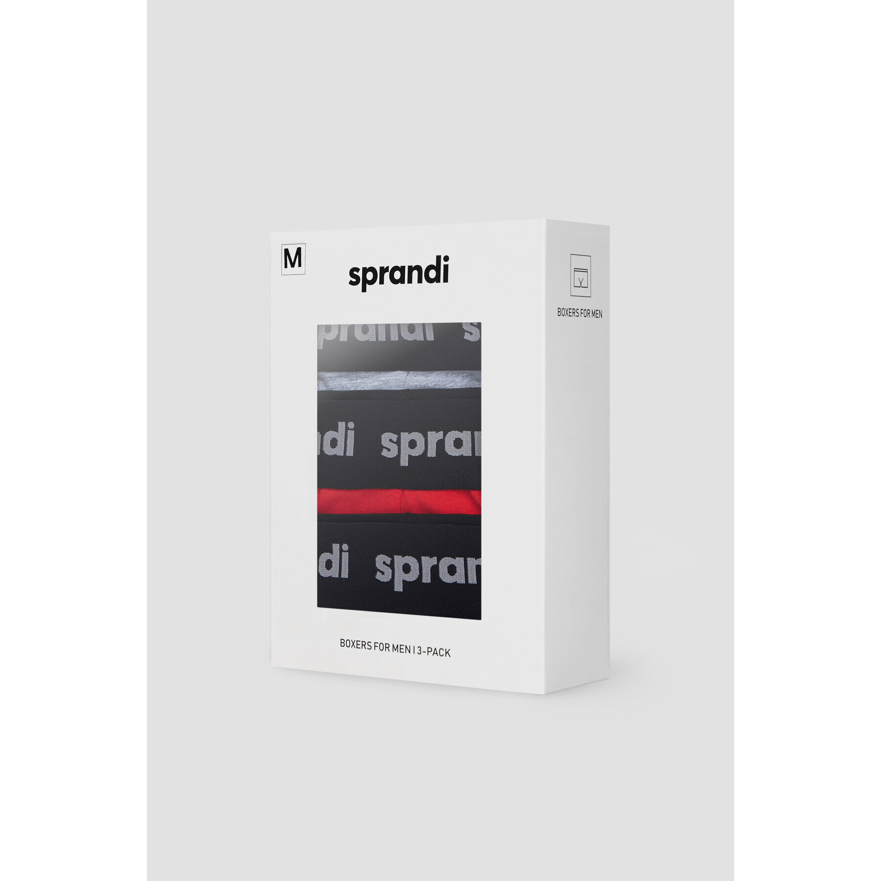 Sprandi Комплект 3 чифта боксерки SS21-BOXERS003 Цветен - Pepit.bg