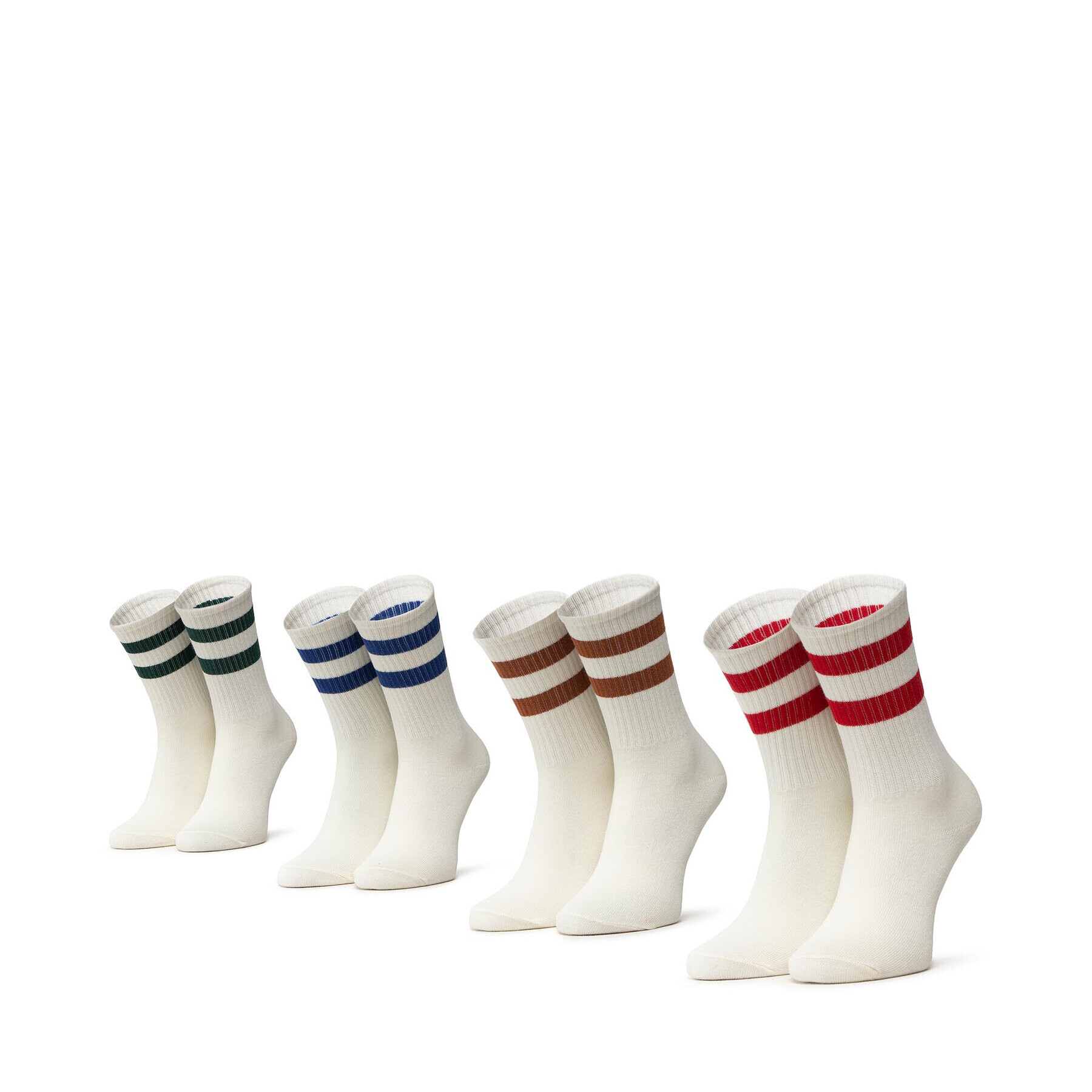 Sprandi Комплект 4 чифта дълги чорапи дамски 0WB-002-AW22 (4-PACK) Бежов - Pepit.bg