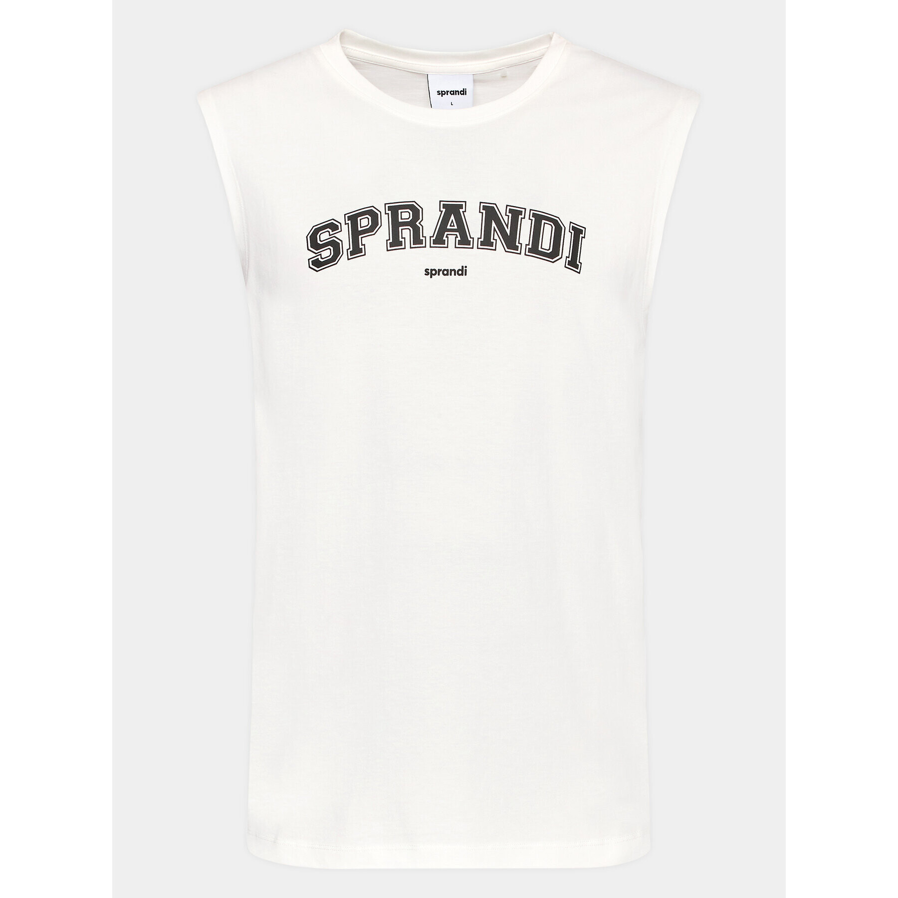 Sprandi Мъжки топ SP3-TPM011 Бял Regular Fit - Pepit.bg