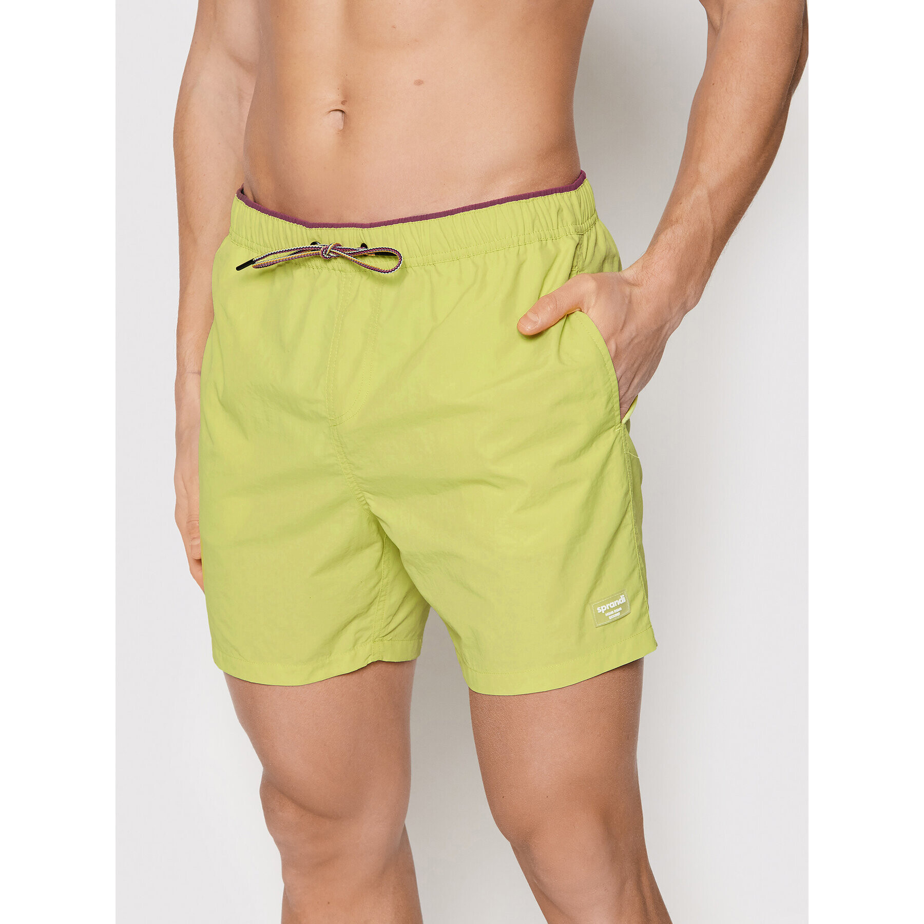 Sprandi Плувни шорти SP22-SKMT001 Жълт Regular Fit - Pepit.bg