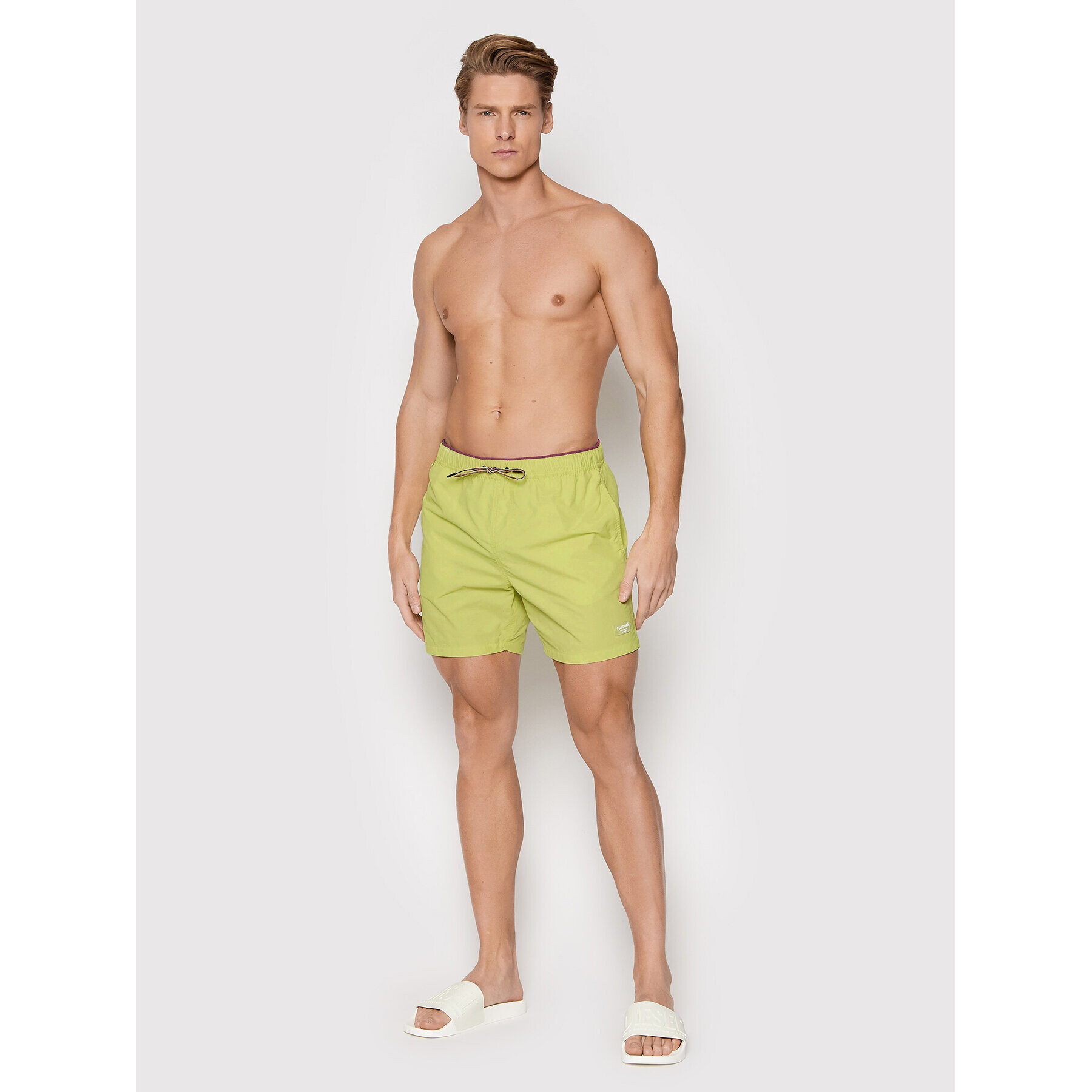 Sprandi Плувни шорти SP22-SKMT001 Жълт Regular Fit - Pepit.bg