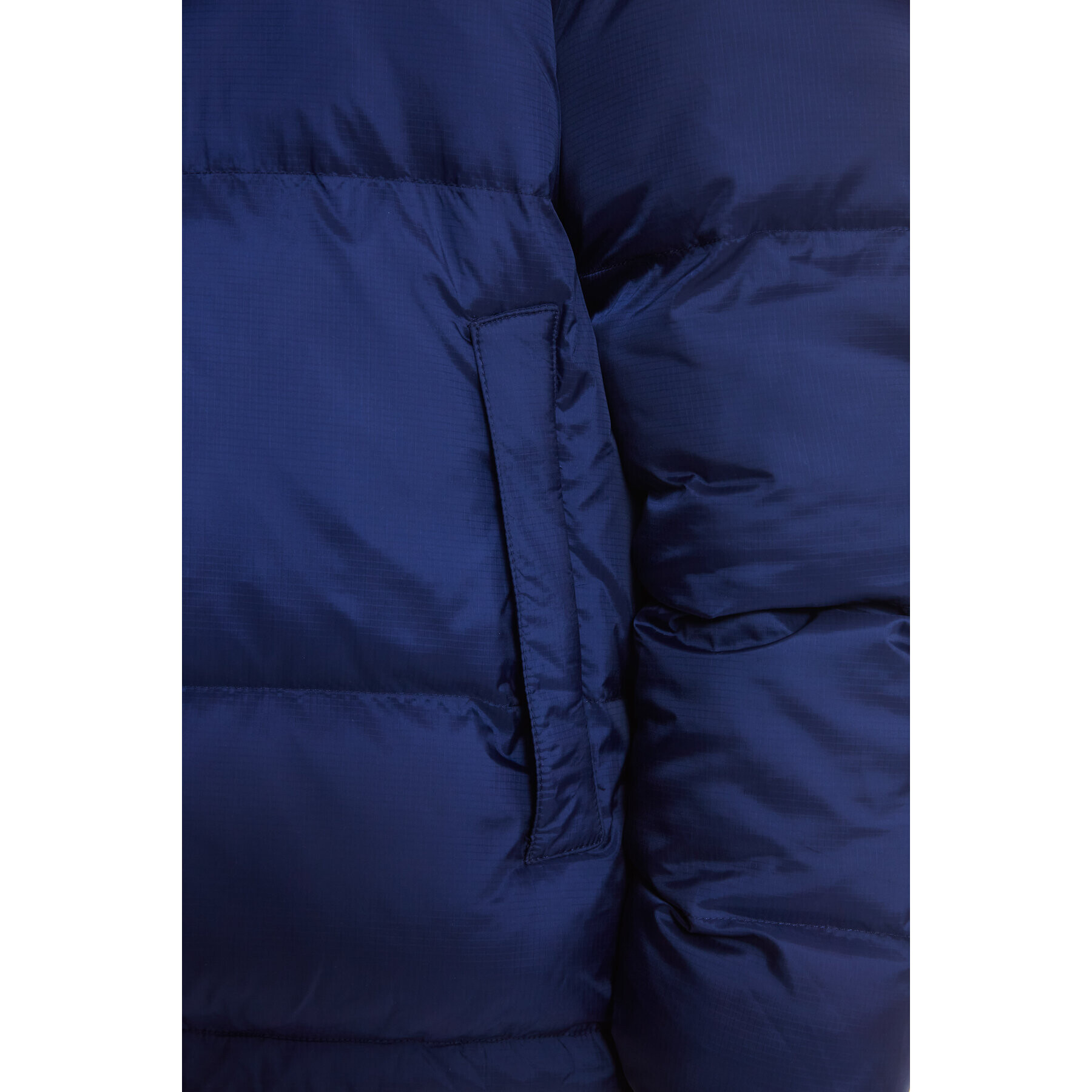 Sprandi Пухено яке AW21-KJM005 Тъмносин Regular Fit - Pepit.bg