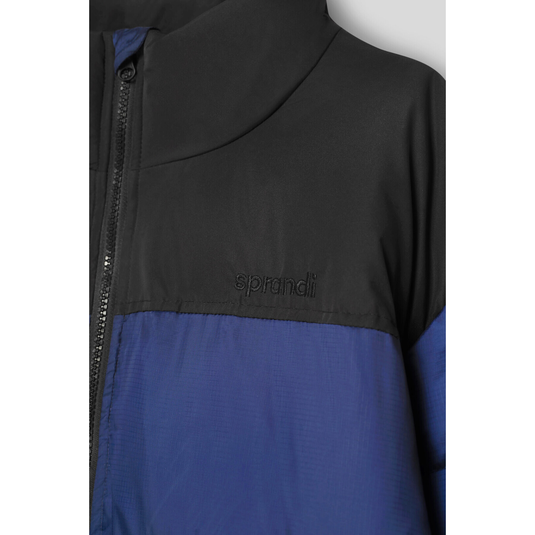 Sprandi Пухено яке AW21-KJM005 Тъмносин Regular Fit - Pepit.bg