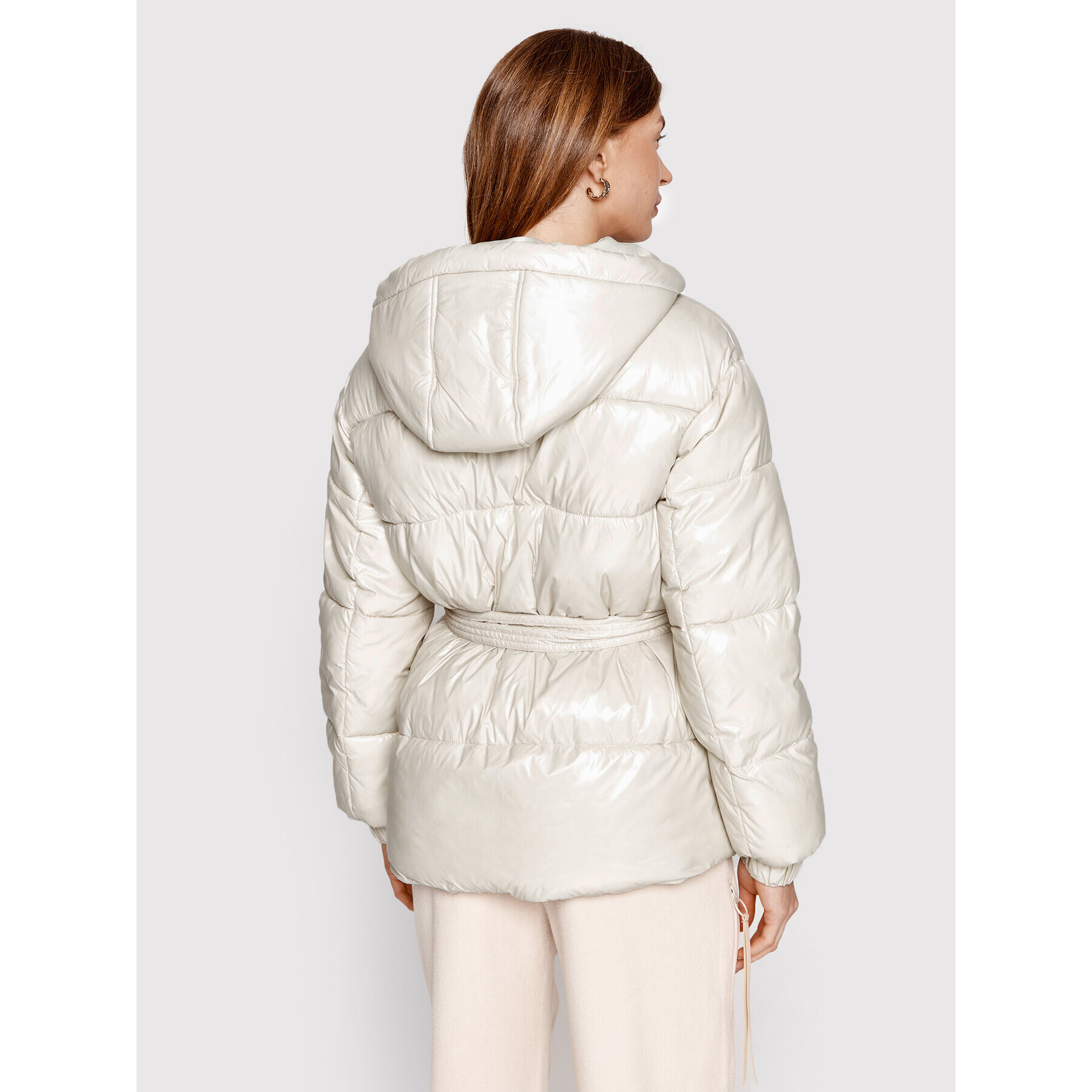 Sprandi Пухено яке SP22-KUD532 Бежов Regular Fit - Pepit.bg