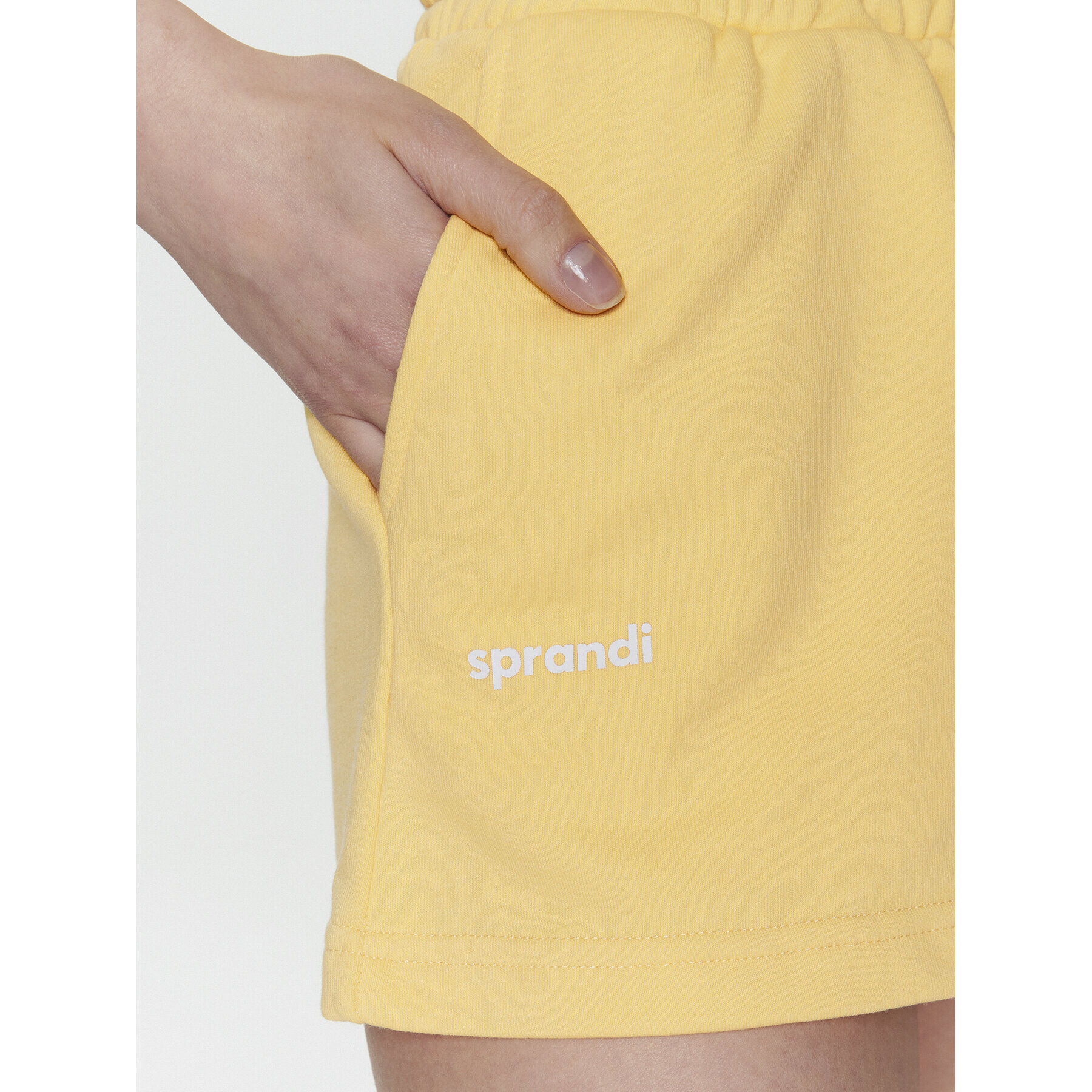 Sprandi Спортни шорти SP3-SKD021 Жълт Regular Fit - Pepit.bg