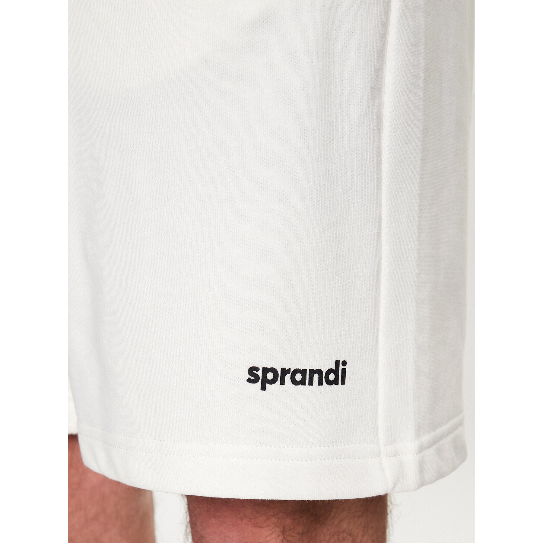 Sprandi Спортни шорти SP3-SKM011 Бял Regular Fit - Pepit.bg