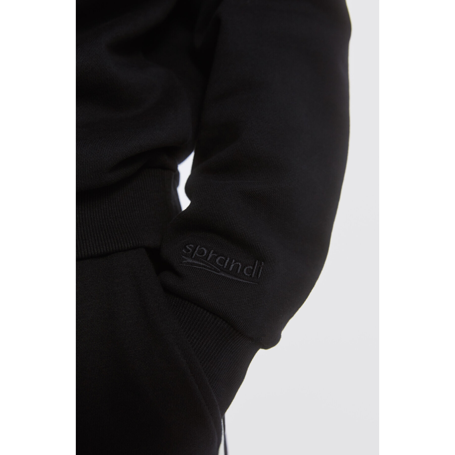 Sprandi Суитшърт AW21-BJD020 Черен Regular Fit - Pepit.bg