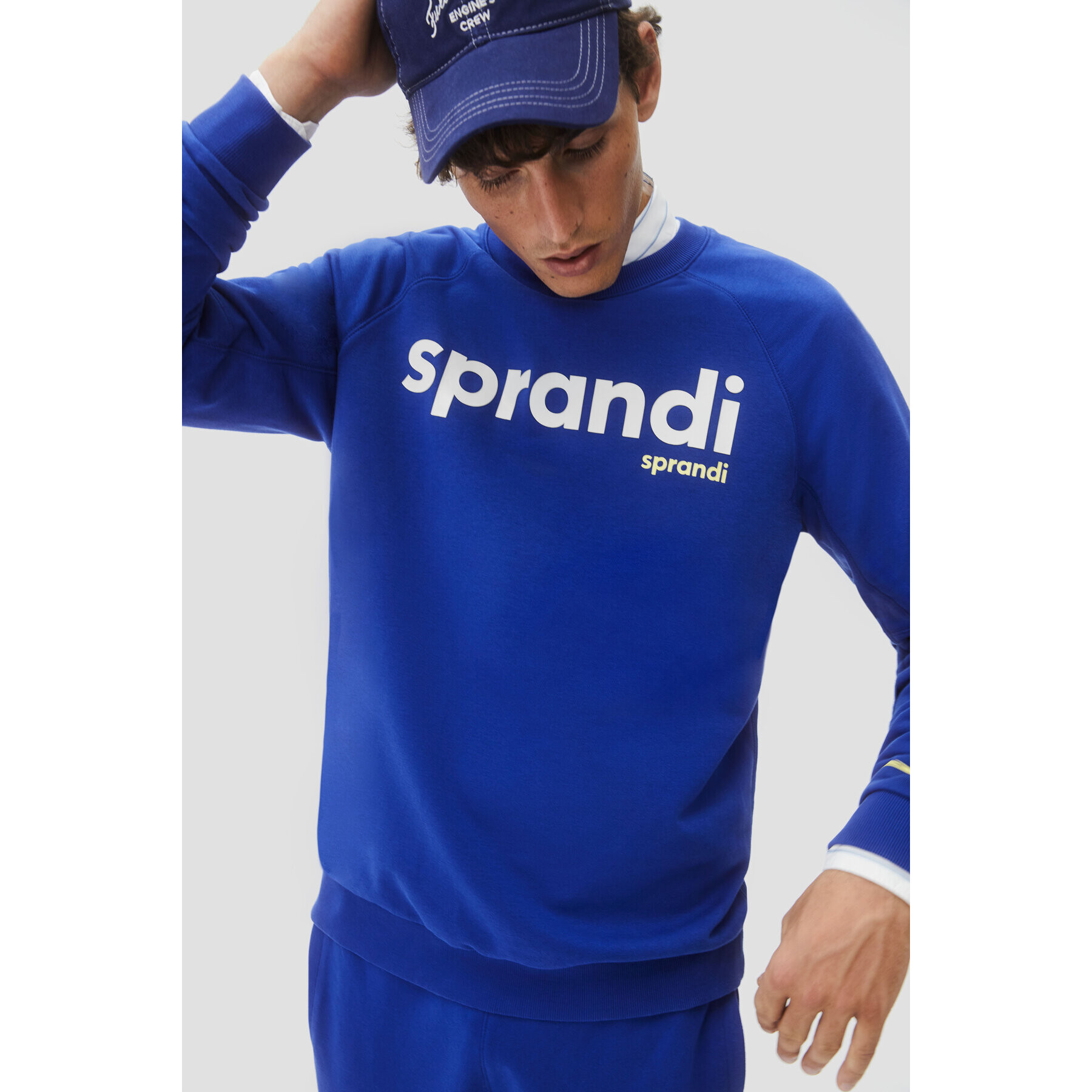 Sprandi Суитшърт AW21-BJM013 Син Regular Fit - Pepit.bg