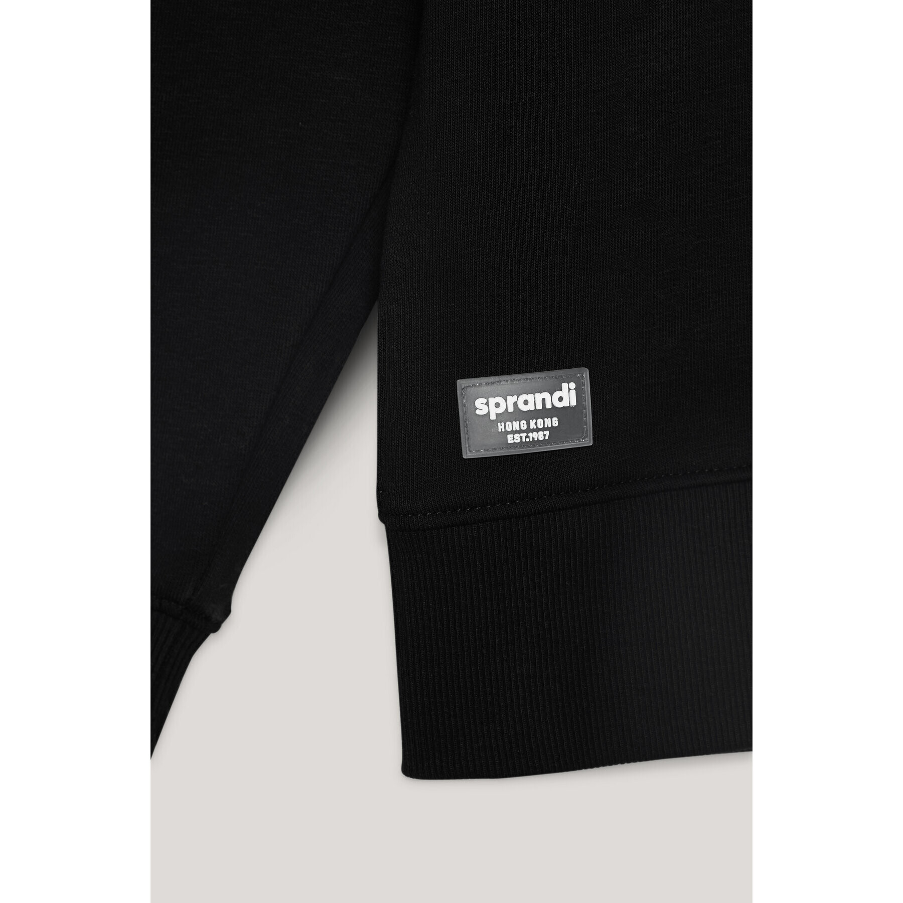 Sprandi Суитшърт AW21-BLM010 Черен Regular Fit - Pepit.bg
