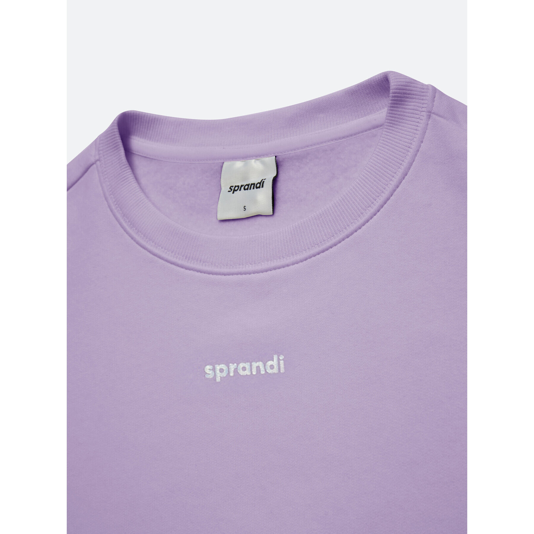 Sprandi Суитшърт SP22-BLD100 Виолетов Relaxed Fit - Pepit.bg