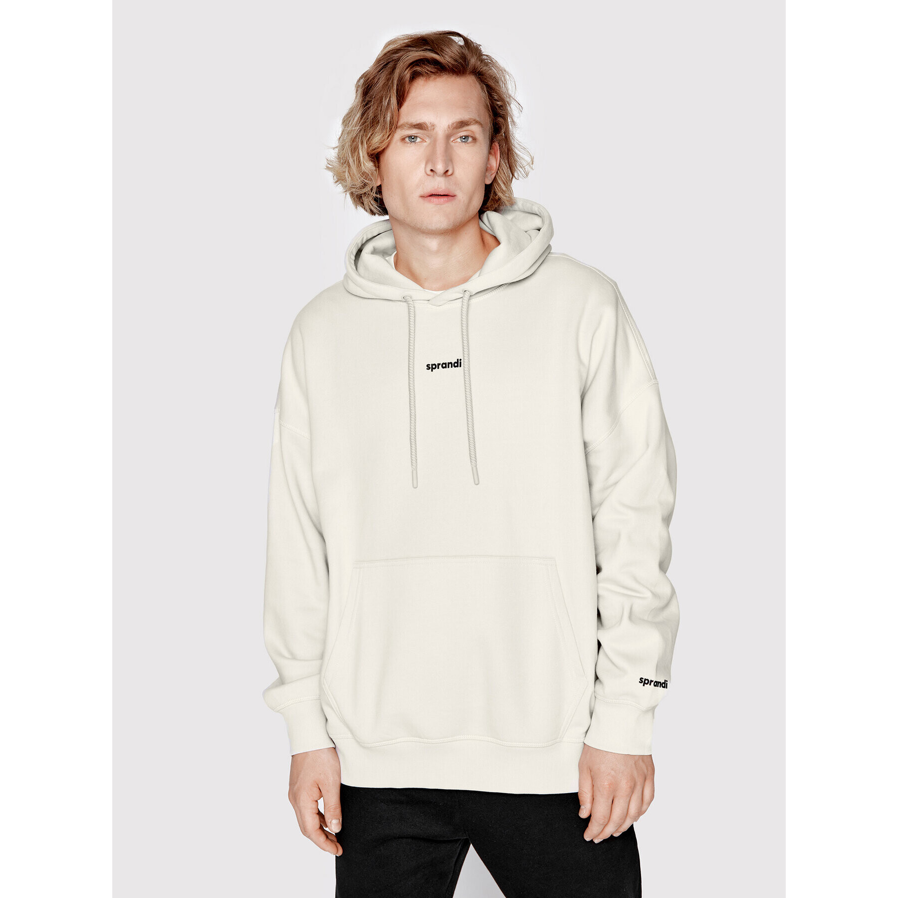 Sprandi Суитшърт SP22-BLM502 Сив Regular Fit - Pepit.bg