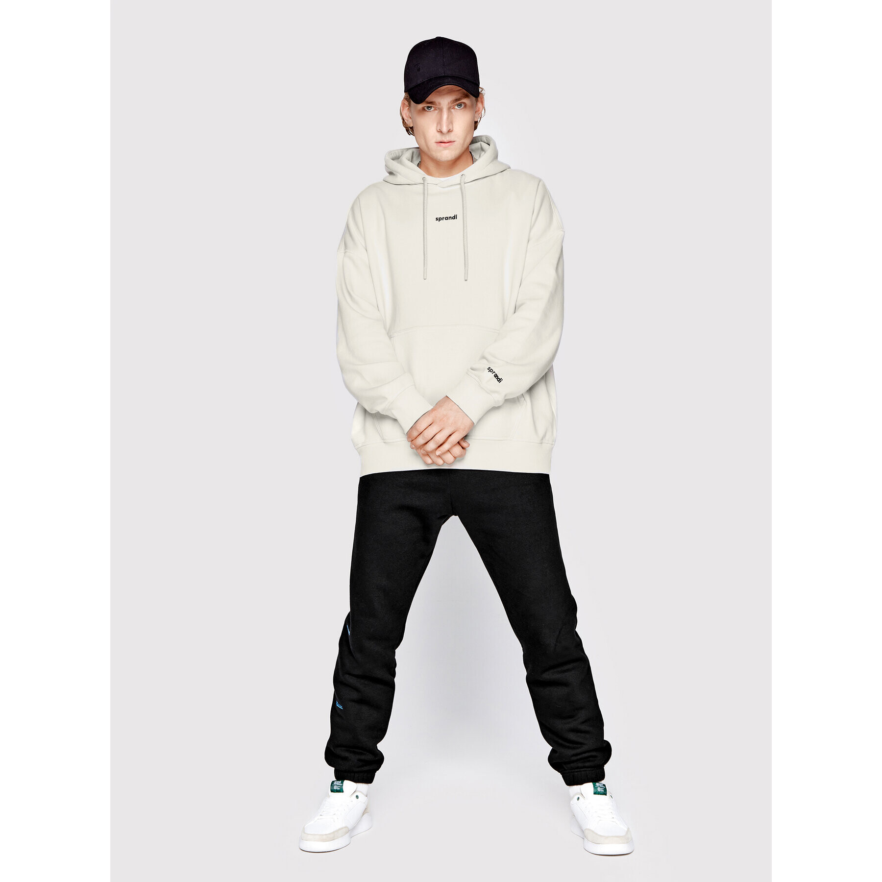 Sprandi Суитшърт SP22-BLM502 Сив Regular Fit - Pepit.bg
