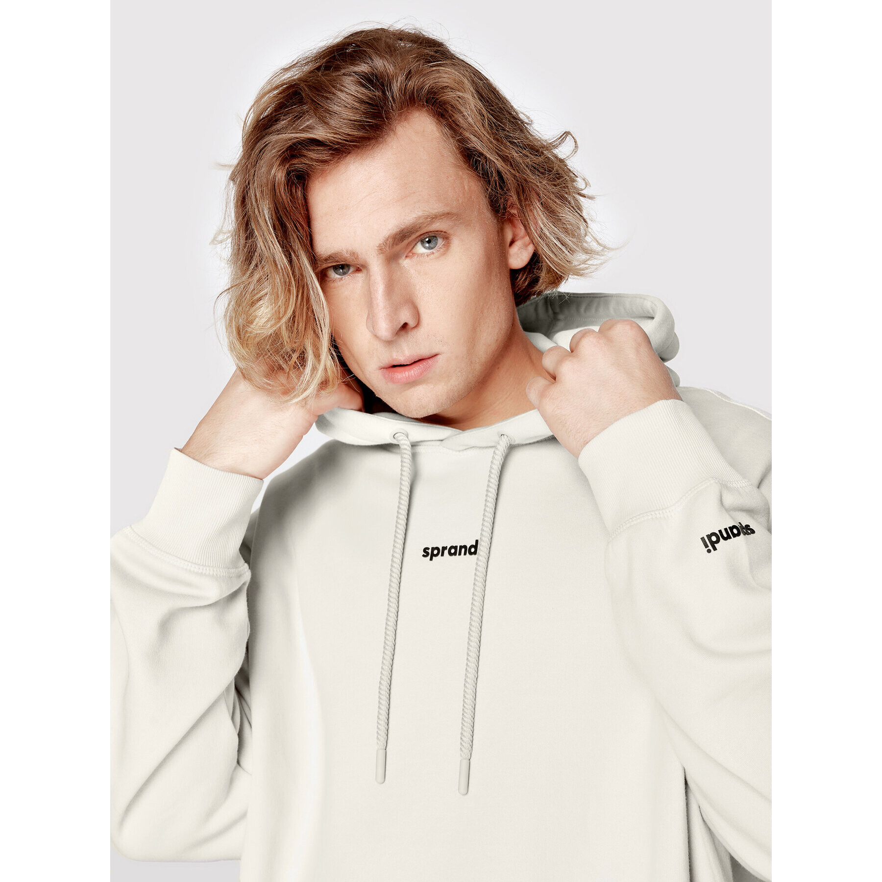 Sprandi Суитшърт SP22-BLM502 Сив Regular Fit - Pepit.bg