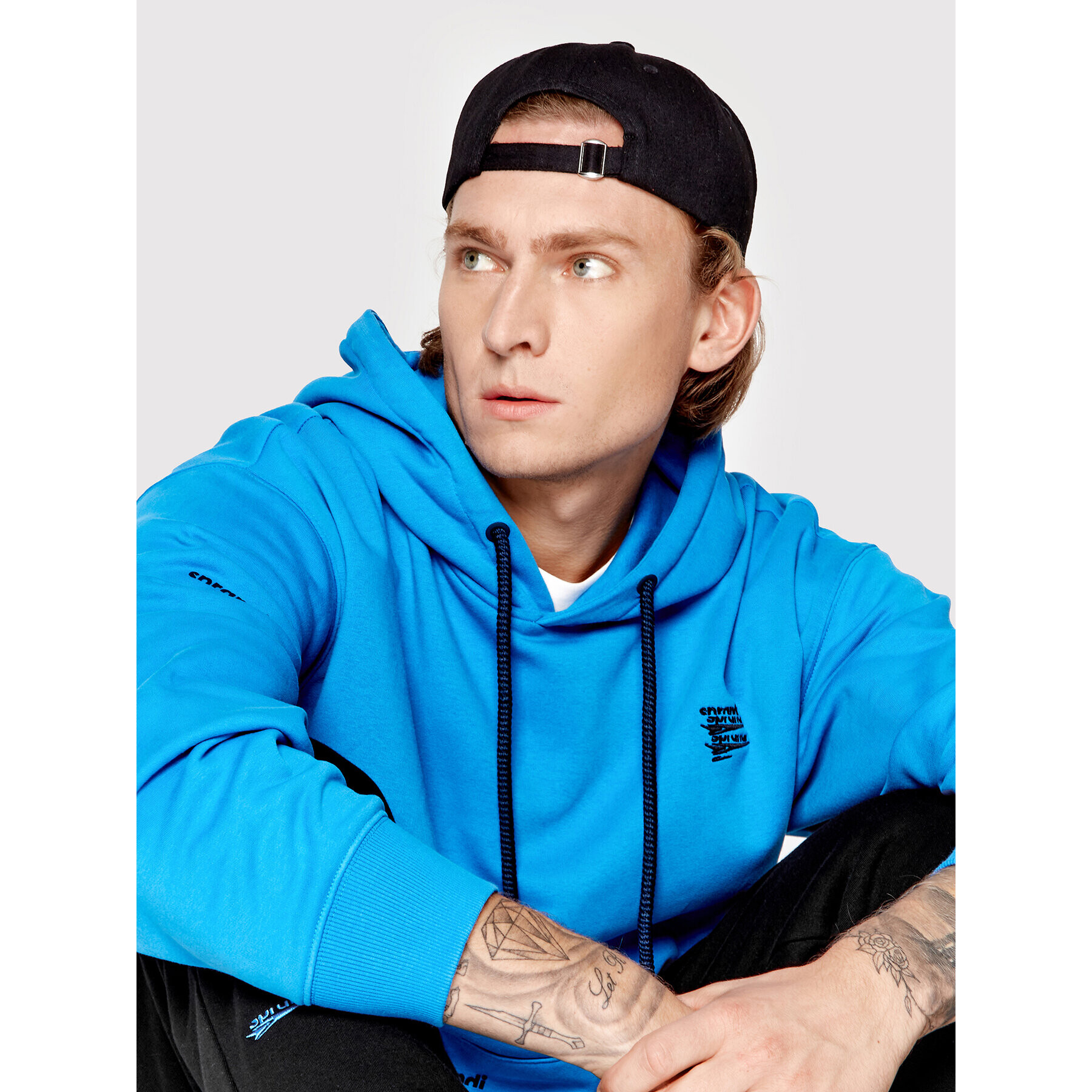 Sprandi Суитшърт SP22-BLM521 Син Regular Fit - Pepit.bg