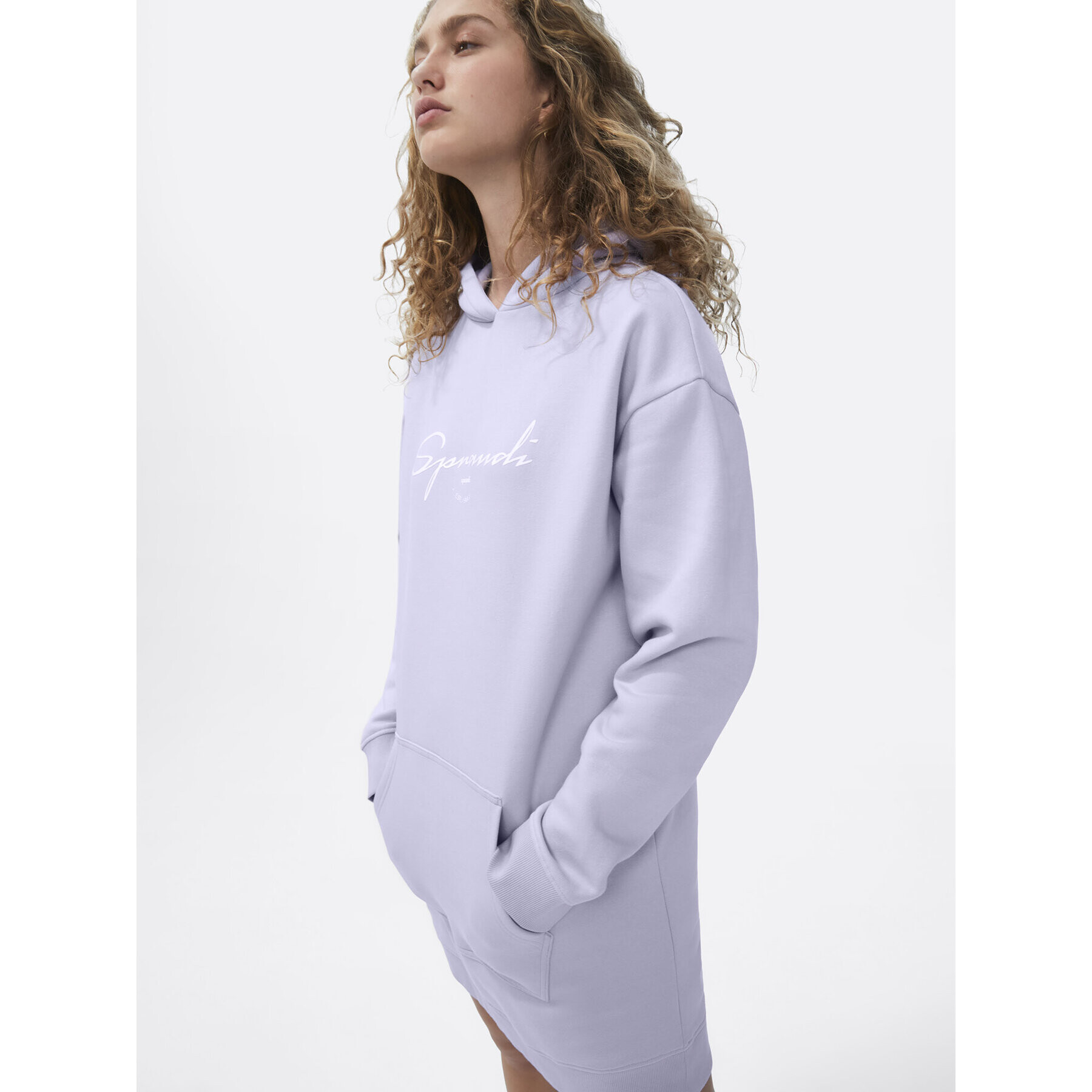 Sprandi Суитшърт SP22-SUD012 Виолетов Relaxed Fit - Pepit.bg
