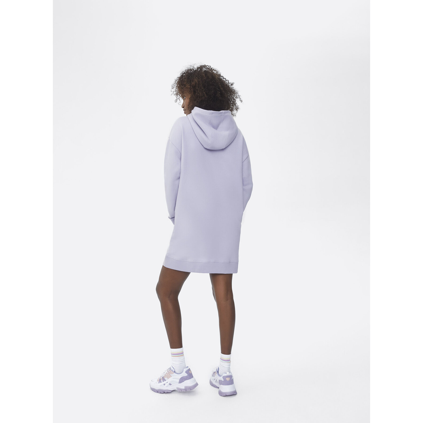 Sprandi Суитшърт SP22-SUD012 Виолетов Relaxed Fit - Pepit.bg