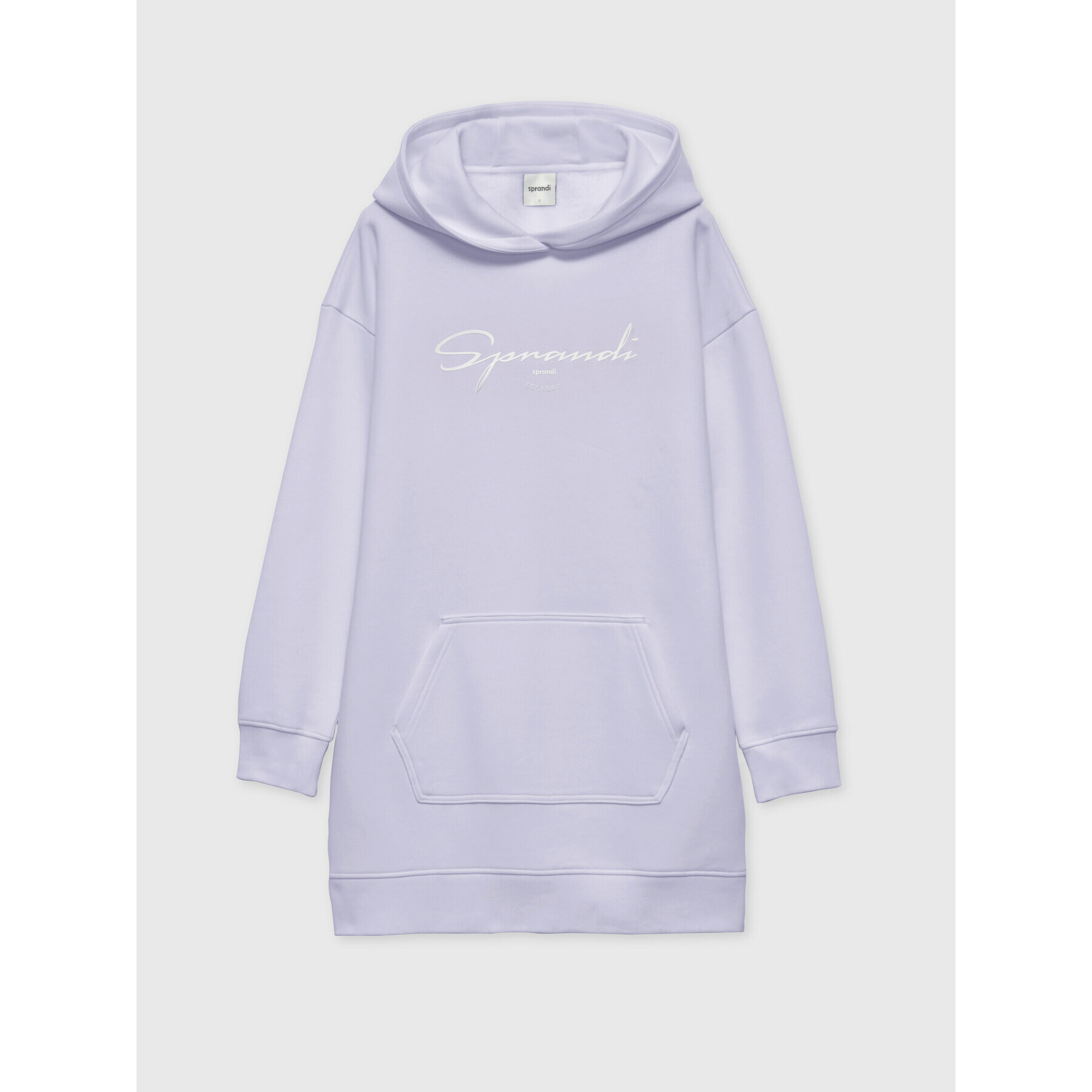 Sprandi Суитшърт SP22-SUD012 Виолетов Relaxed Fit - Pepit.bg