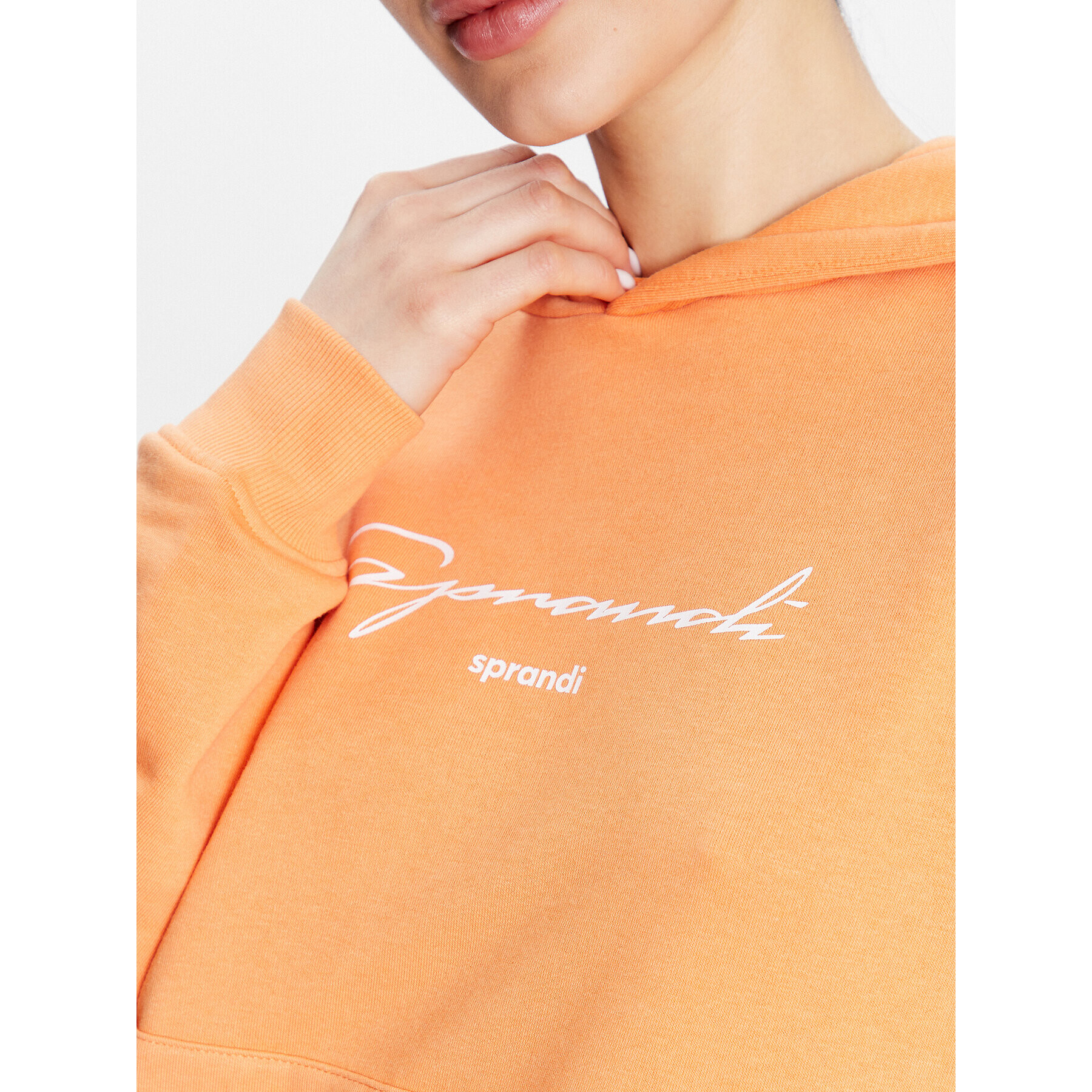 Sprandi Суитшърт SP3-BLD013 Оранжев Regular Fit - Pepit.bg
