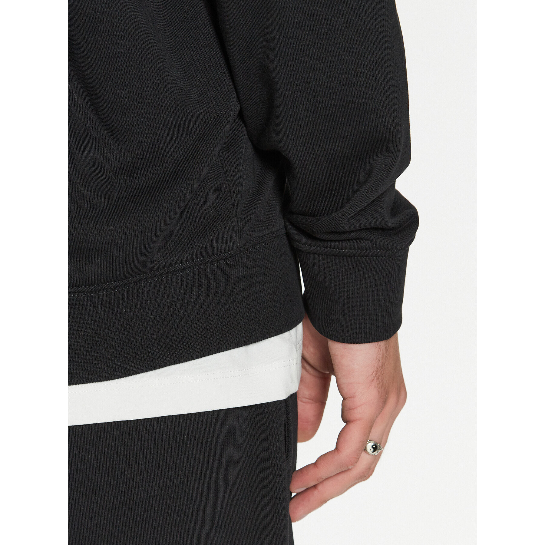 Sprandi Суитшърт SP3-BLM040 Черен Regular Fit - Pepit.bg