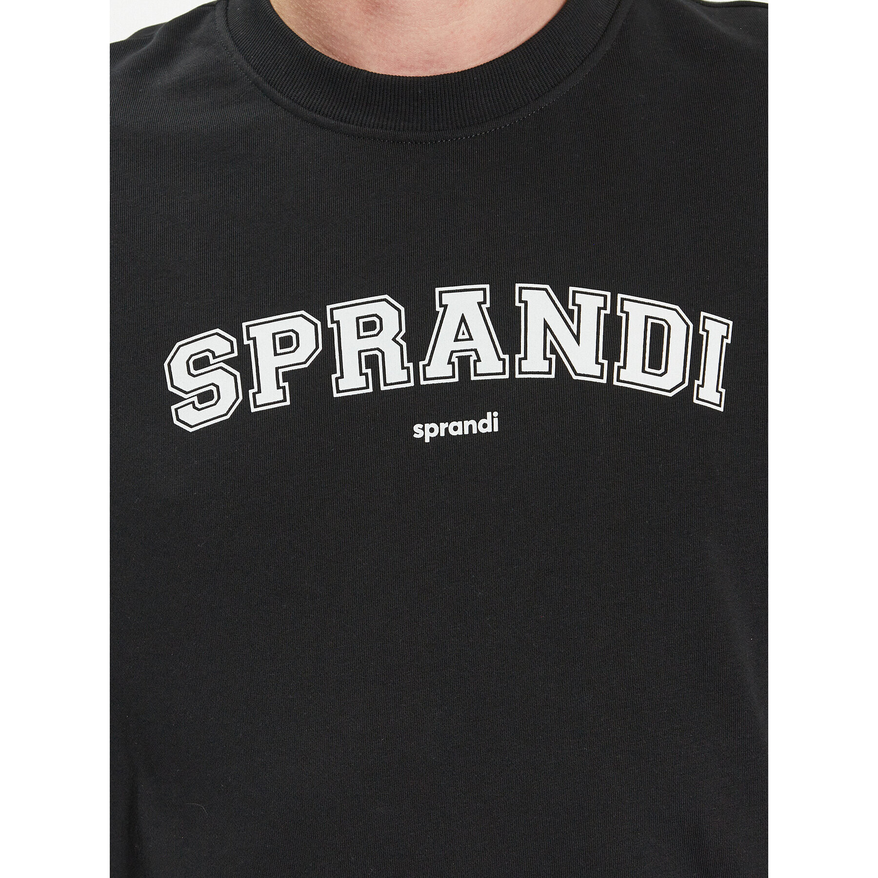 Sprandi Суитшърт SP3-BLM040 Черен Regular Fit - Pepit.bg