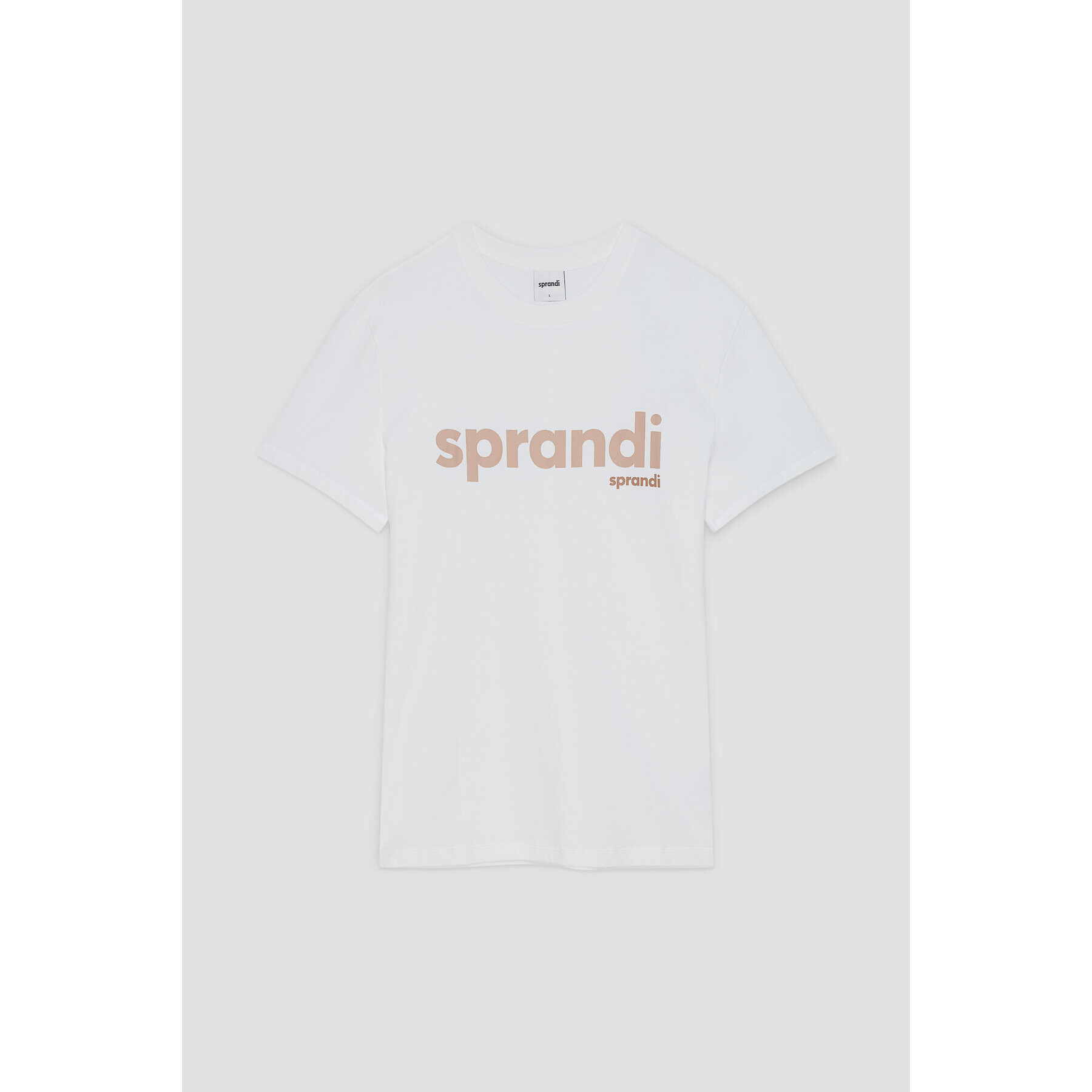 Sprandi Тишърт AW21-TSM011 Бял Regular Fit - Pepit.bg