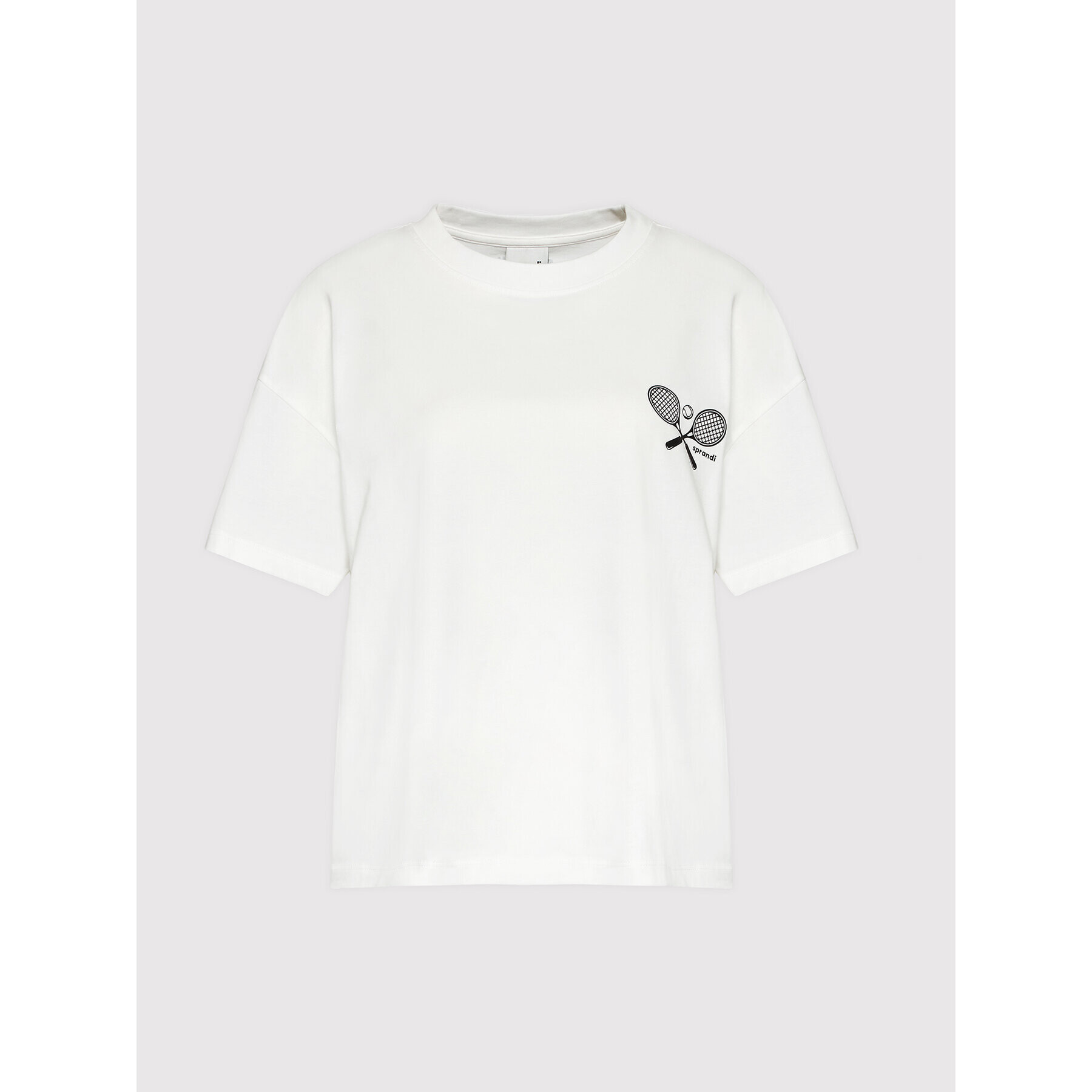 Sprandi Тишърт SP22-TSD520 Бял Regular Fit - Pepit.bg