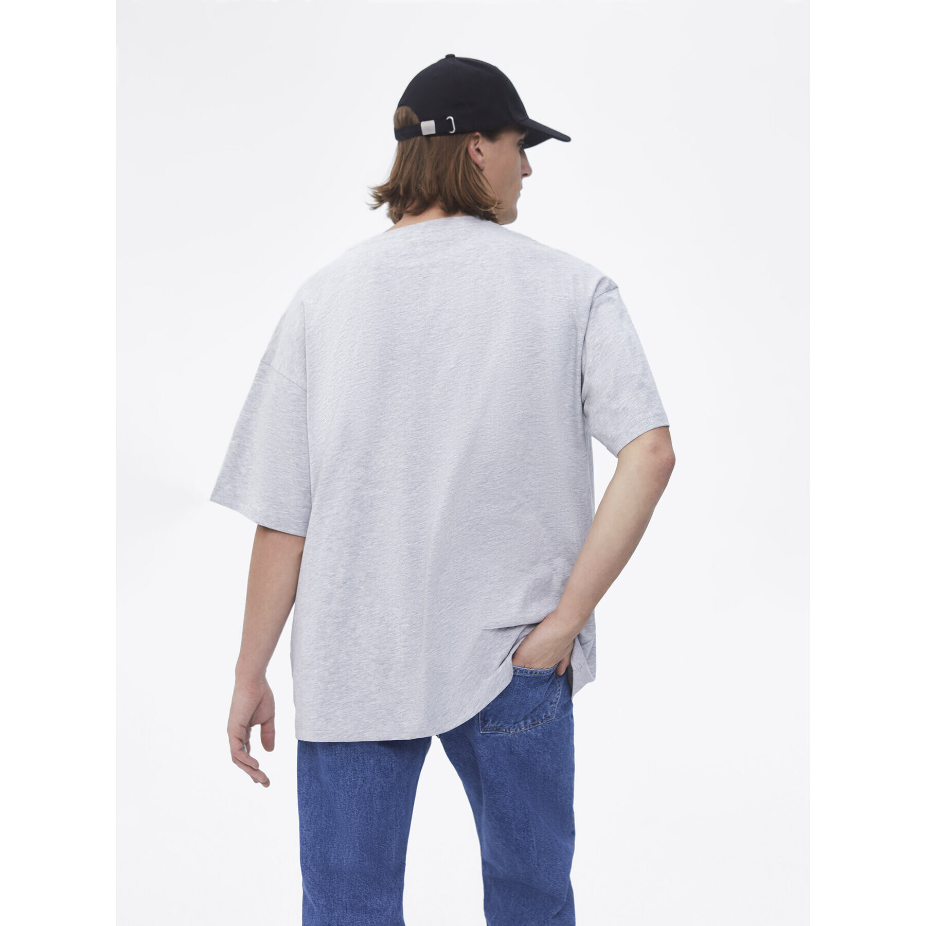 Sprandi Тишърт SP22-TSM004 Сив Regular Fit - Pepit.bg