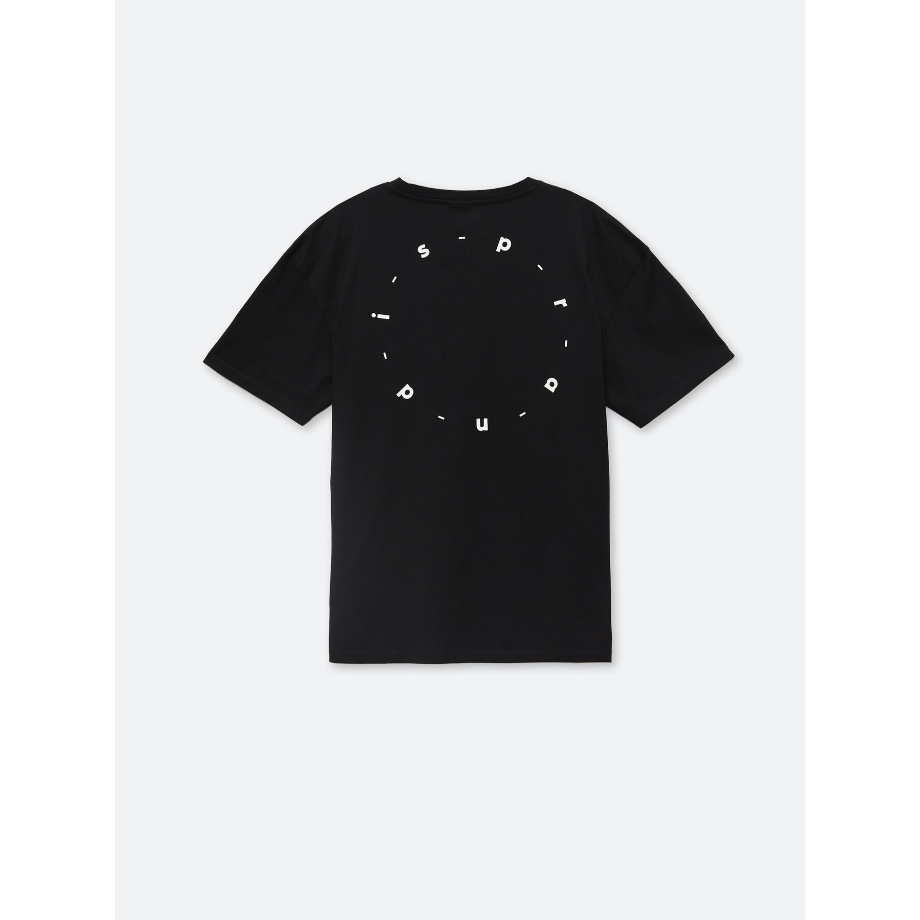 Sprandi Тишърт SP22-TSM100 Черен Relaxed Fit - Pepit.bg