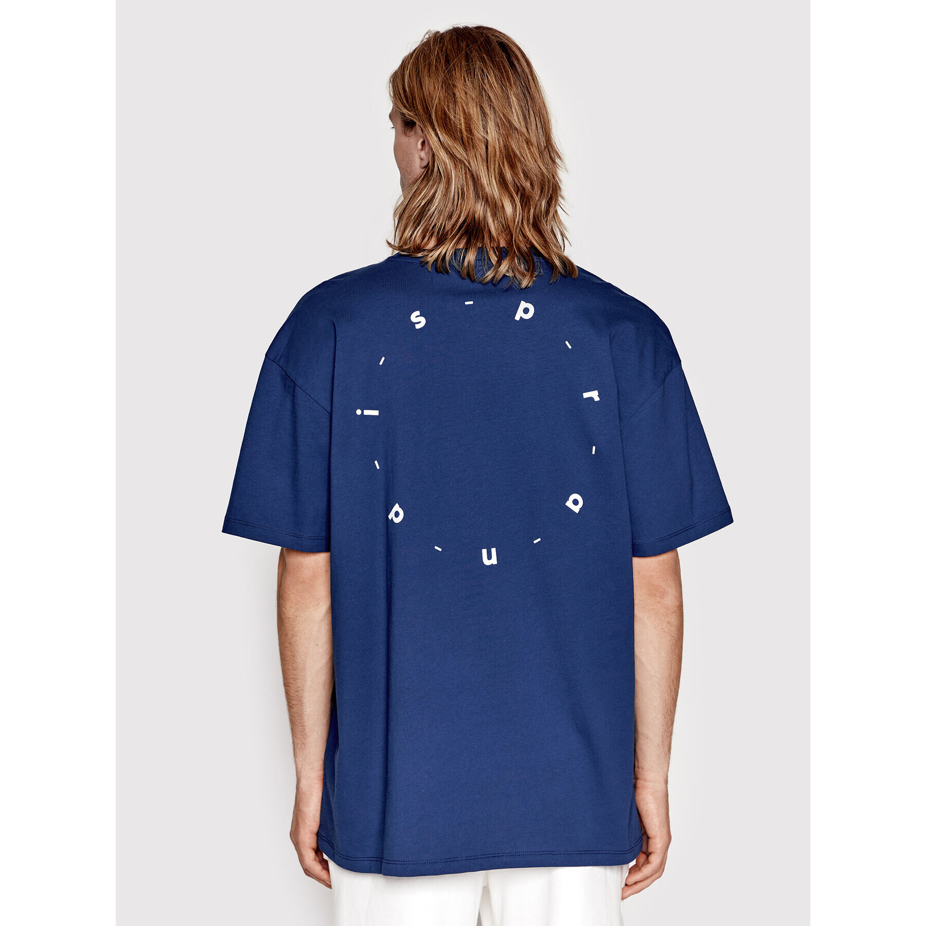 Sprandi Тишърт SP22-TSM103 Син Relaxed Fit - Pepit.bg