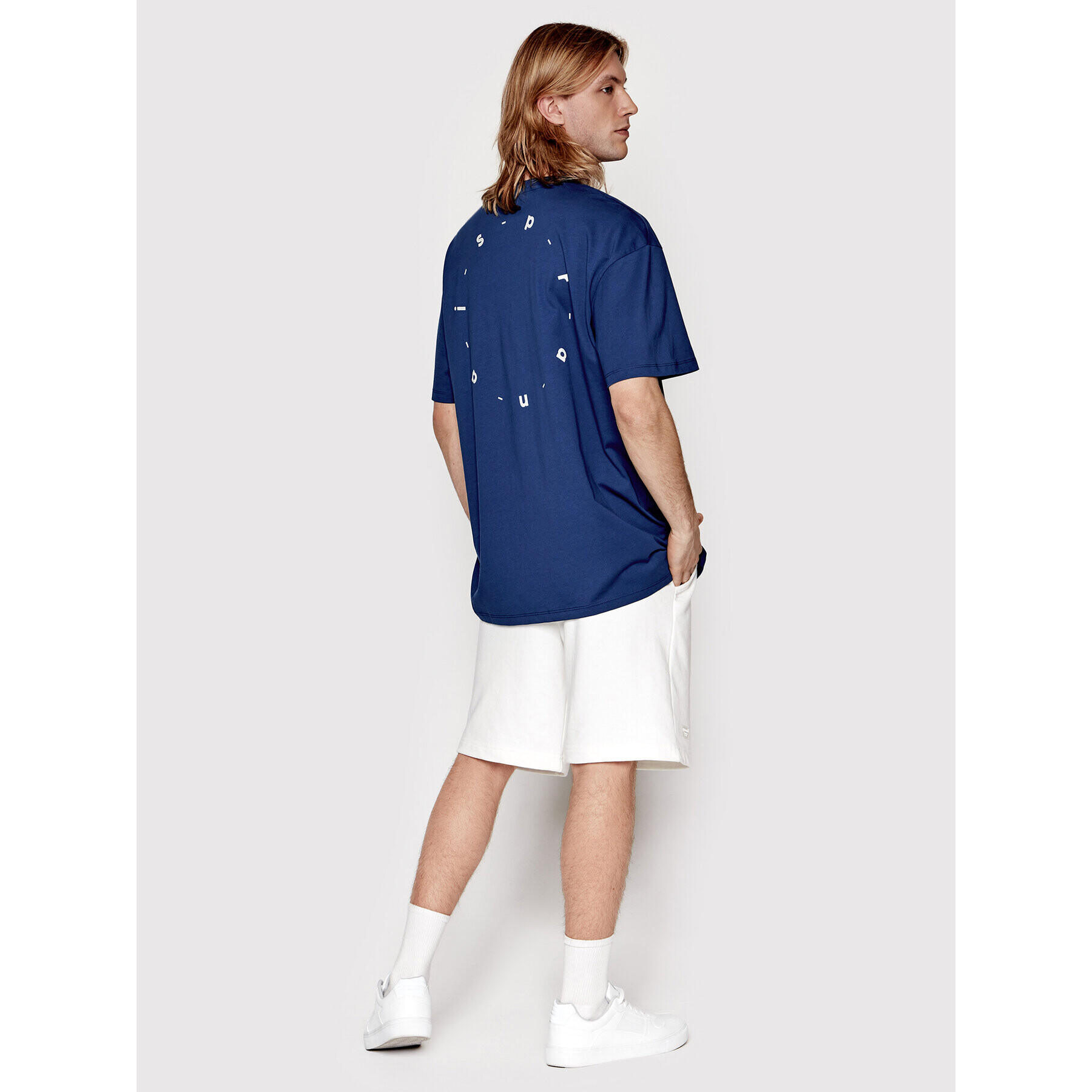 Sprandi Тишърт SP22-TSM103 Син Relaxed Fit - Pepit.bg