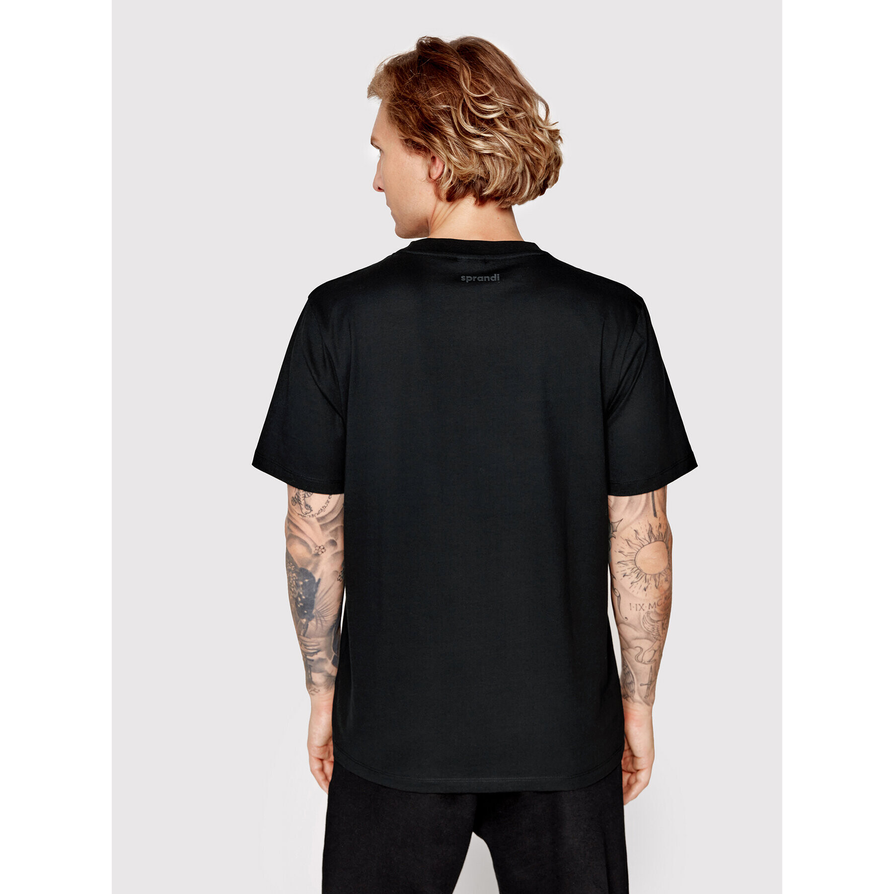 Sprandi Тишърт SP22-TSM511 Черен Regular Fit - Pepit.bg