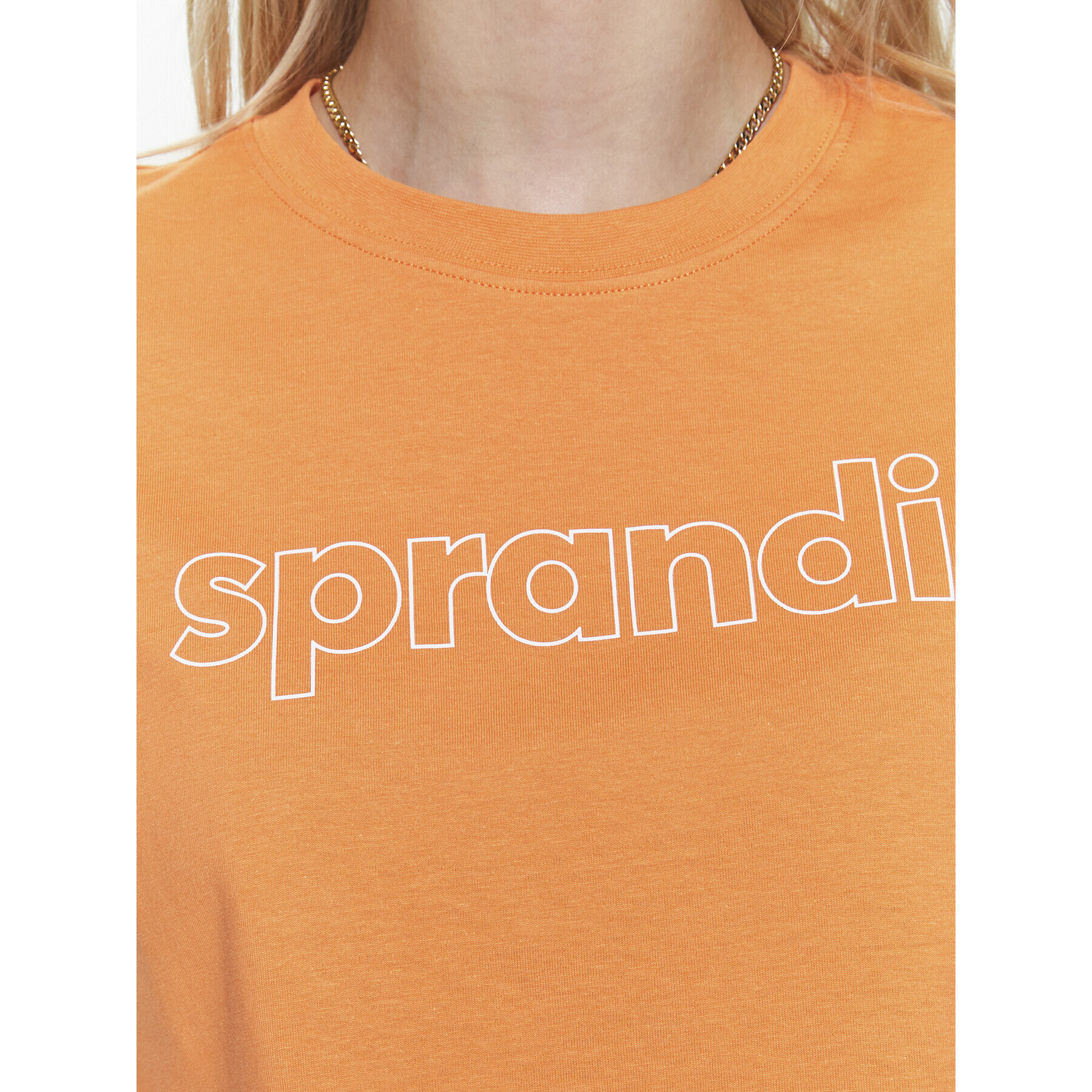 Sprandi Тишърт SP3-TSD031 Оранжев Relaxed Fit - Pepit.bg