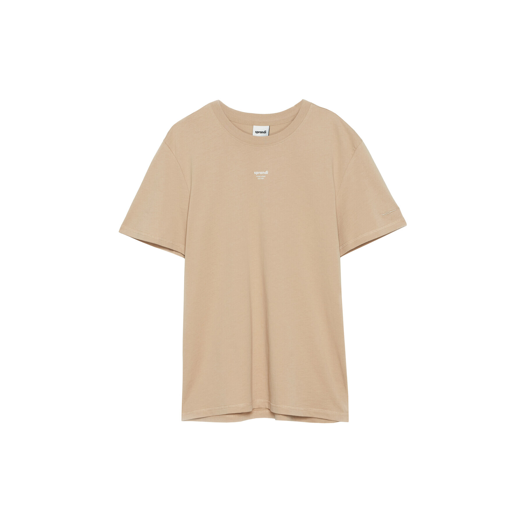Sprandi Тишърт SS21-TSM006 Бежов Regular Fit - Pepit.bg