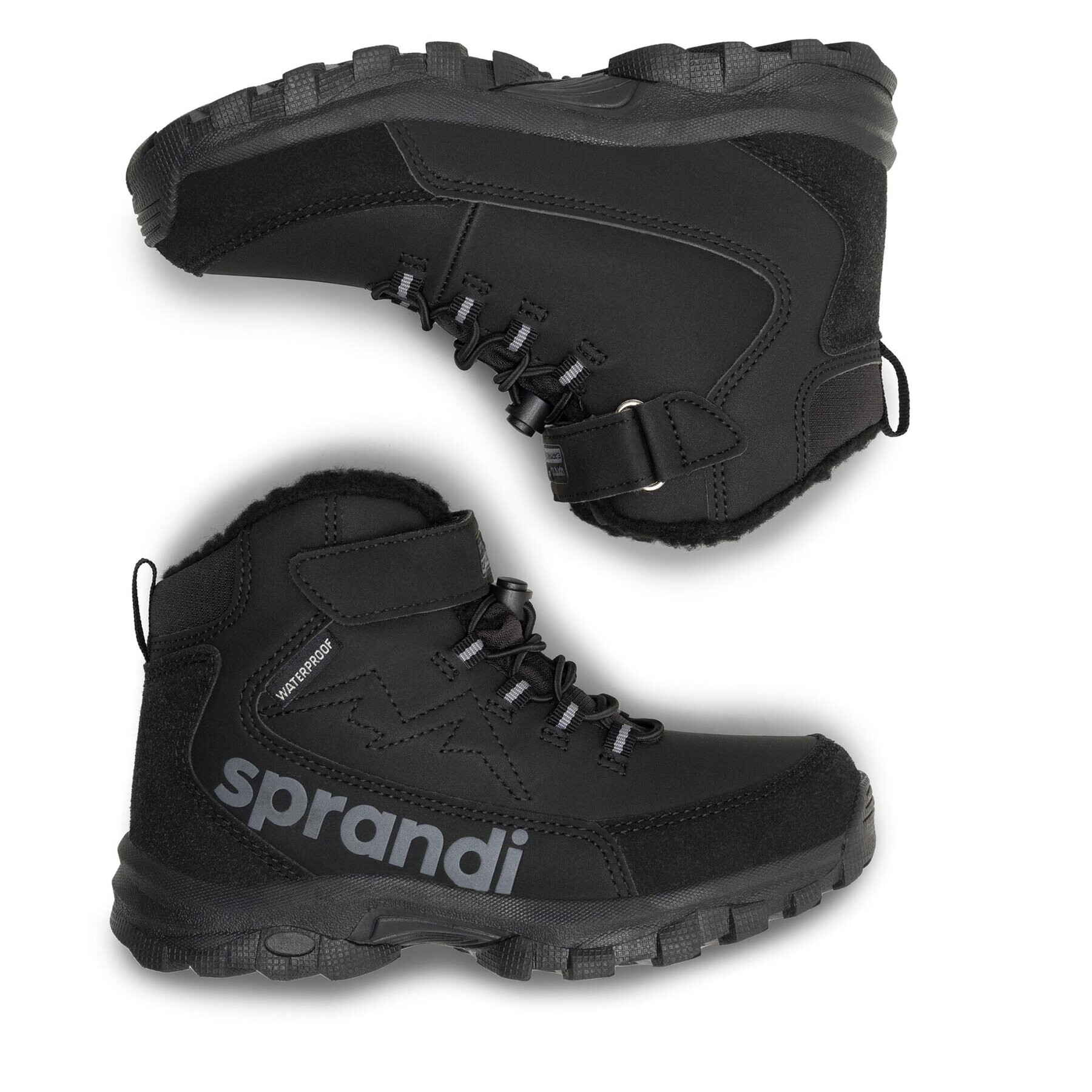 Sprandi Зимни обувки WINTER WAVE SCP86-25067 Черен - Pepit.bg