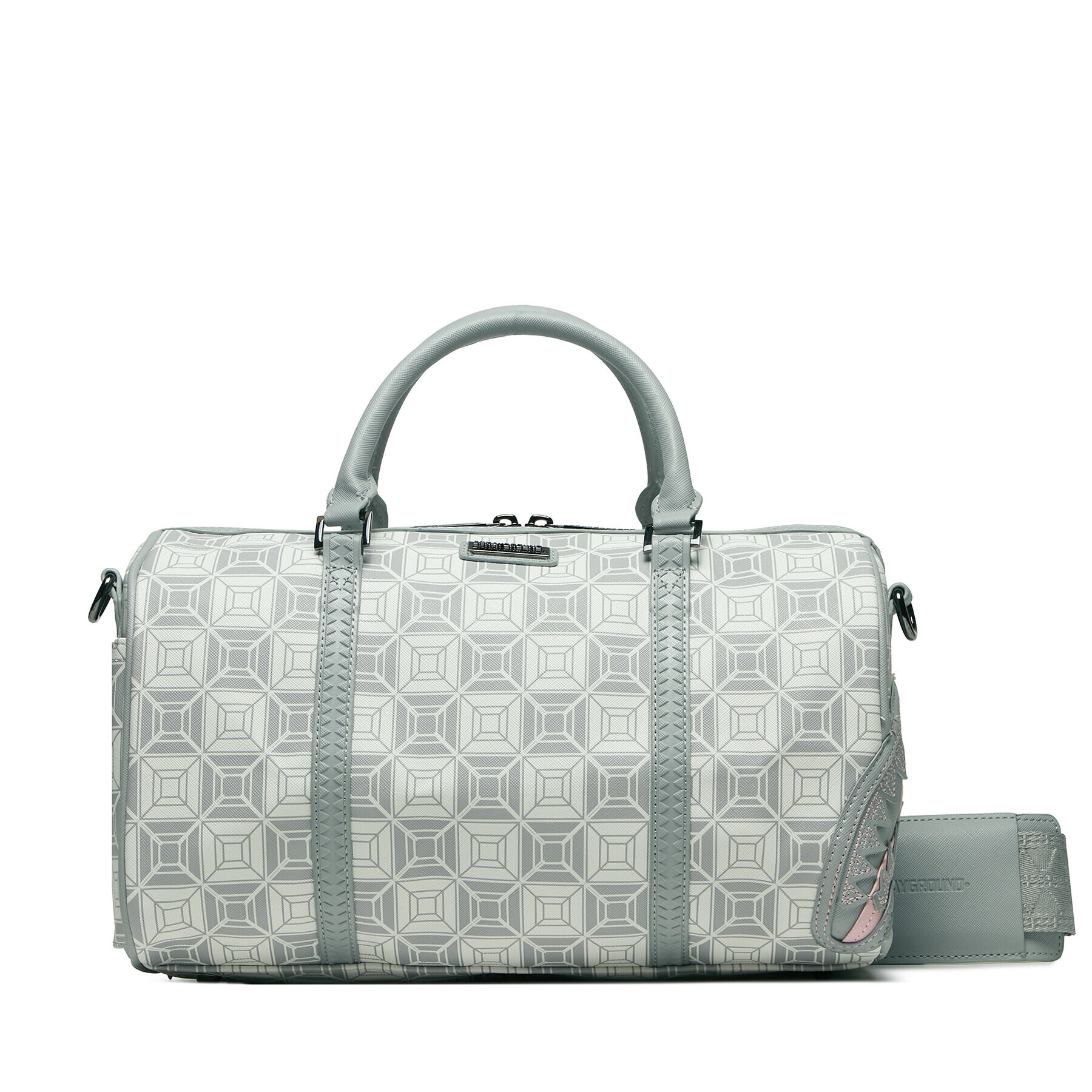 SPRAYGROUND Дамска чанта Ai Stunna Cream Mini Duffle 910D5556NSZ Сив - Pepit.bg