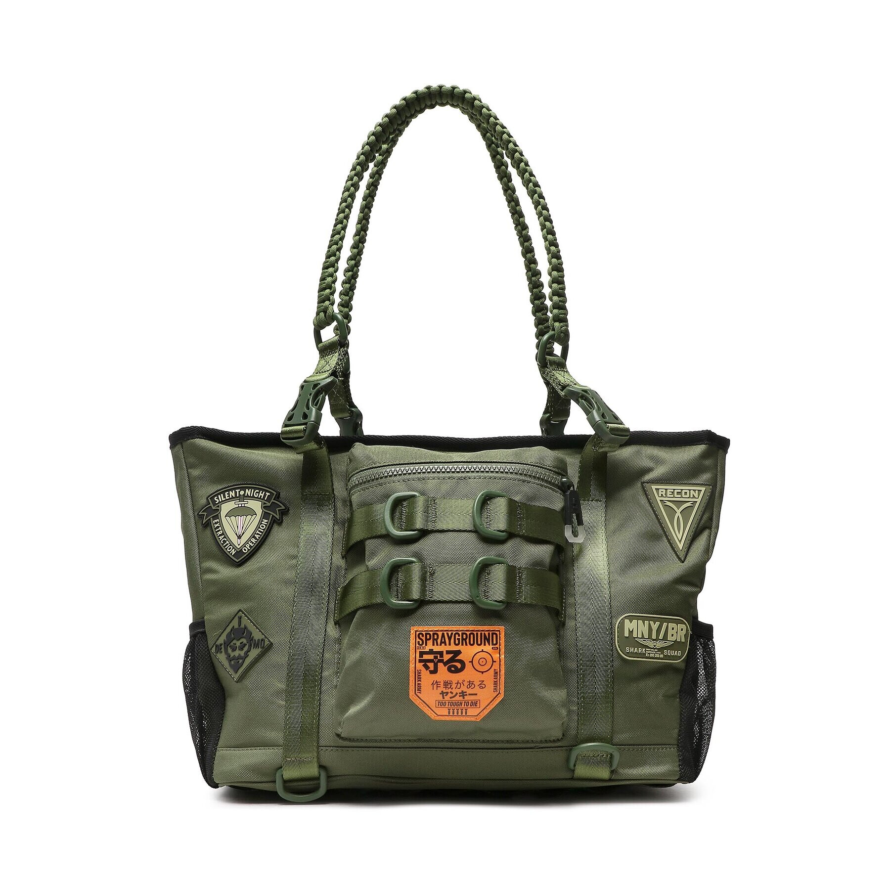 SPRAYGROUND Дамска чанта Special Ops 3 Tote 910T4846NSZ Зелен - Pepit.bg