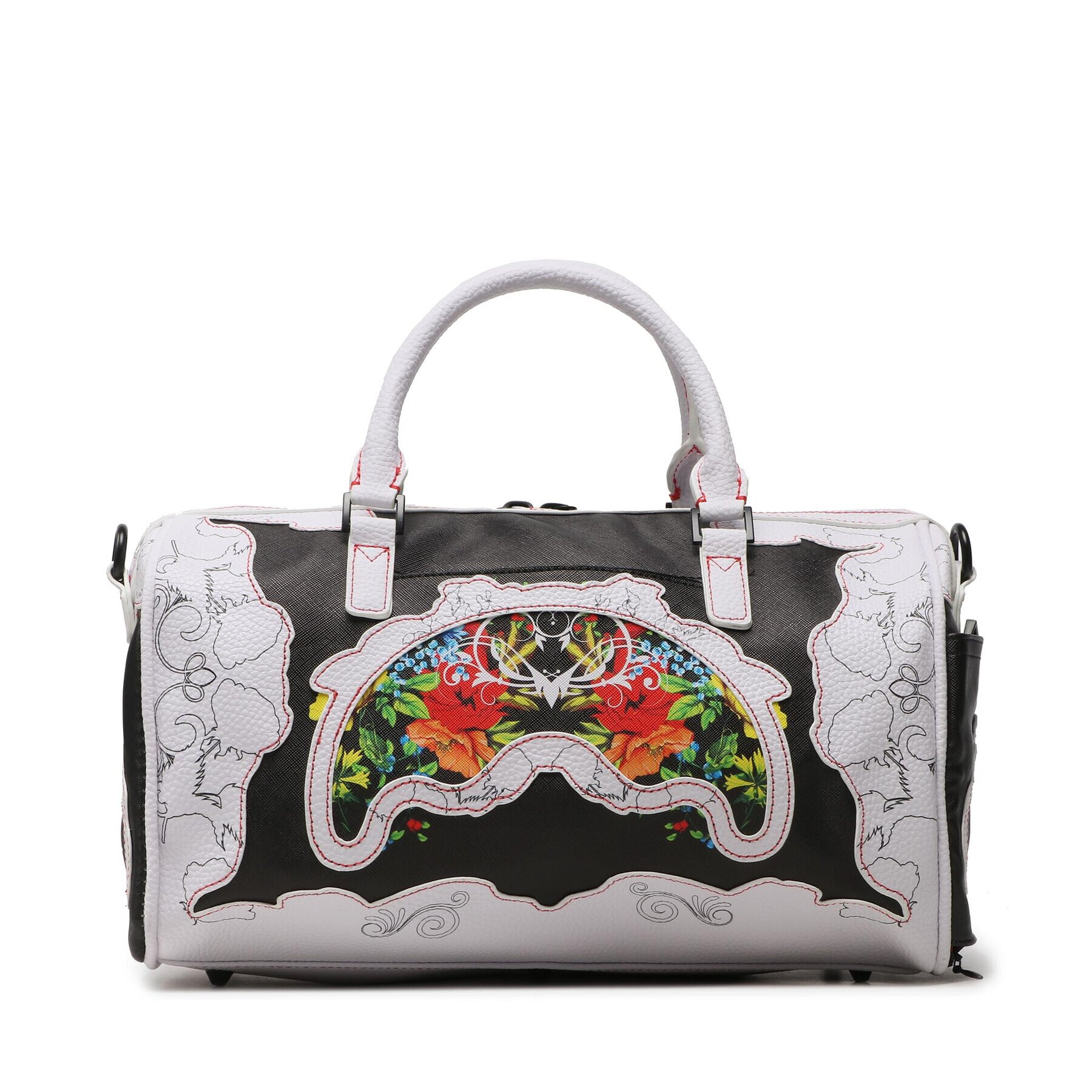 SPRAYGROUND Дамска чанта The Floral Cut Mini Duffle 910D4276NSZ Черен - Pepit.bg