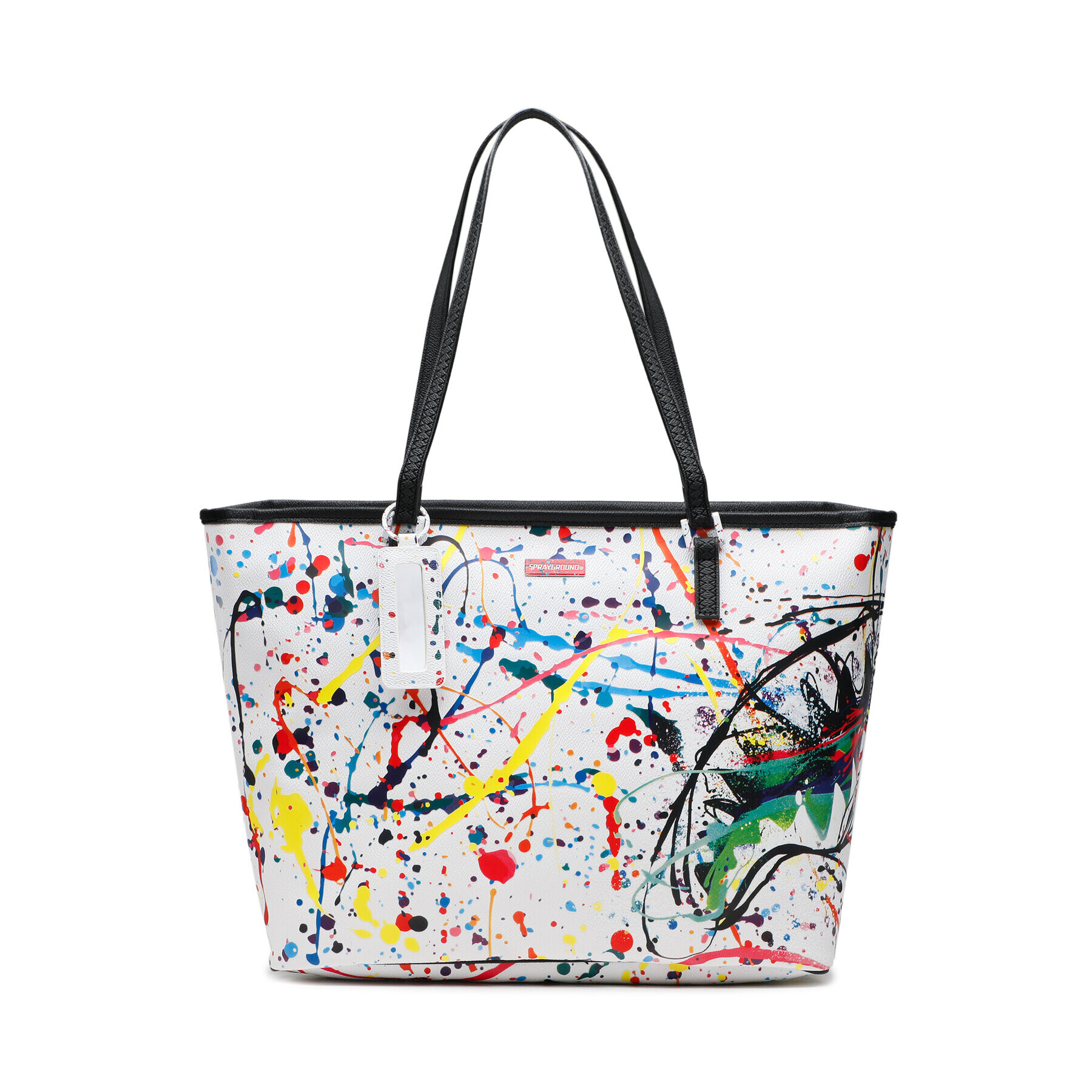 SPRAYGROUND Дамска чанта U After Dark Spark Tote 910T4240NSZ Бял - Pepit.bg