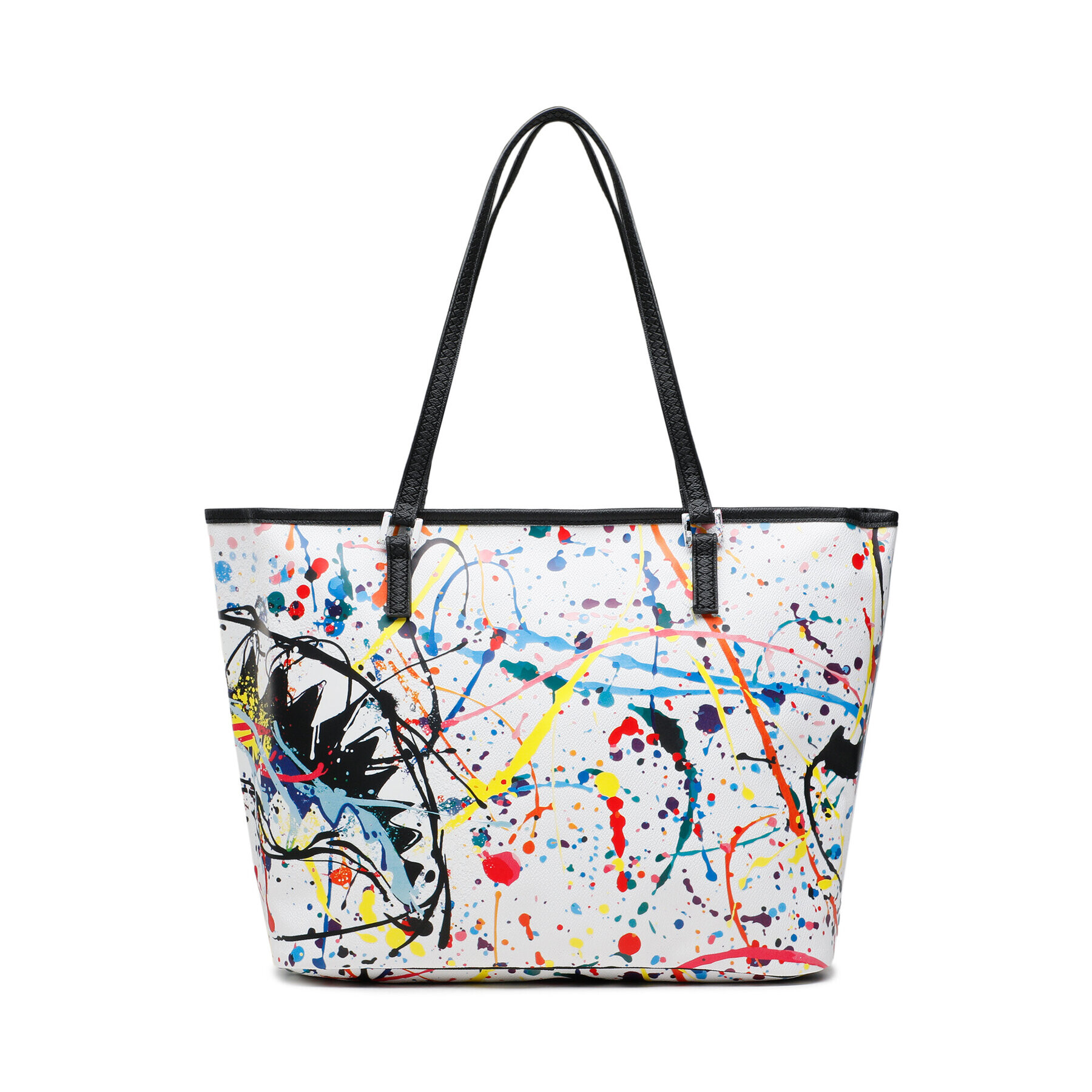 SPRAYGROUND Дамска чанта U After Dark Spark Tote 910T4240NSZ Бял - Pepit.bg