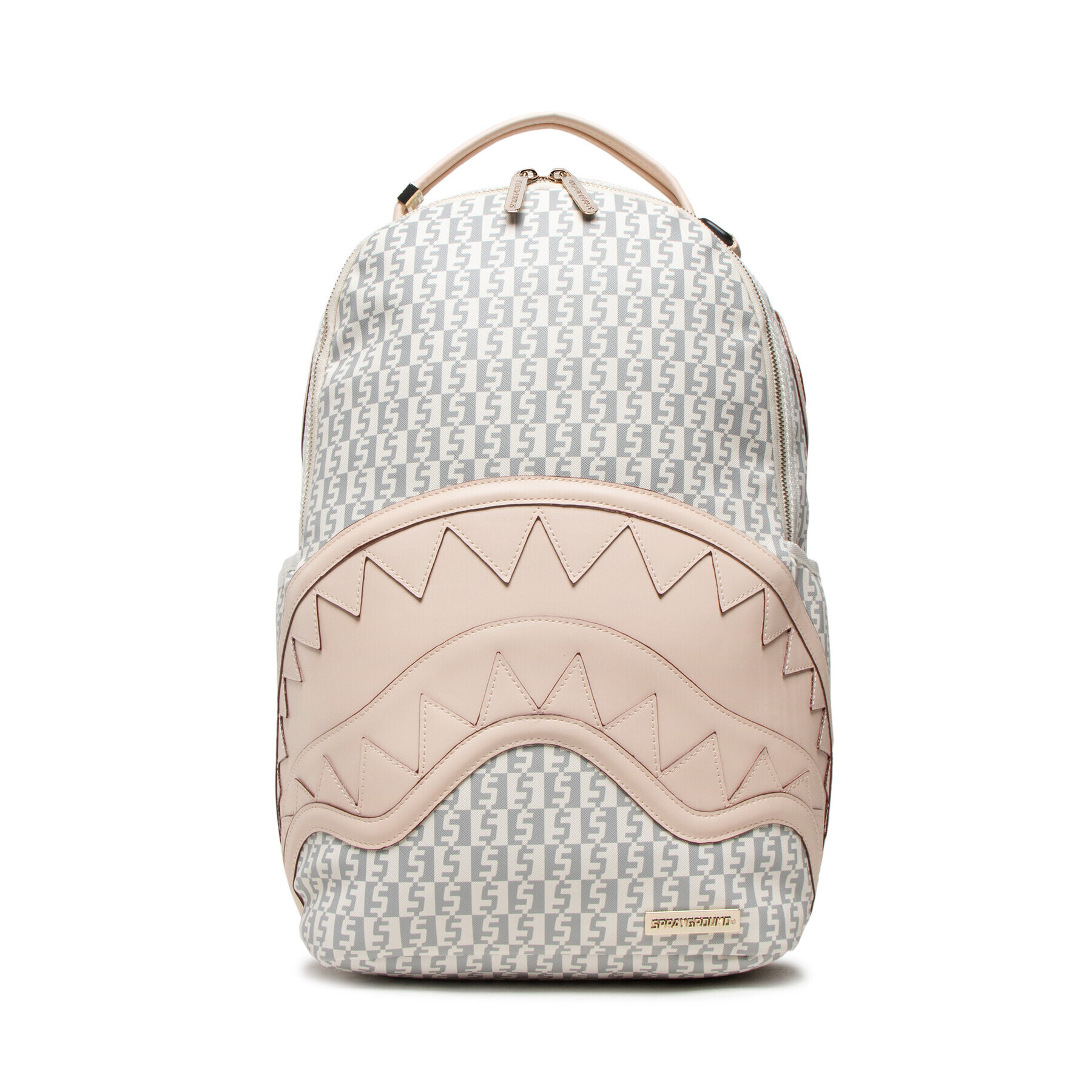 SPRAYGROUND Раница Rose Money Checkered Backpack 910B4623NSZ Сив - Pepit.bg