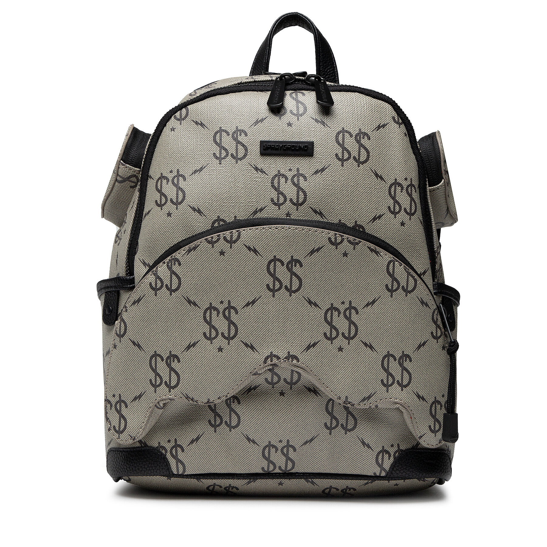SPRAYGROUND Раница Double Money 910B4703NSZ Сив - Pepit.bg