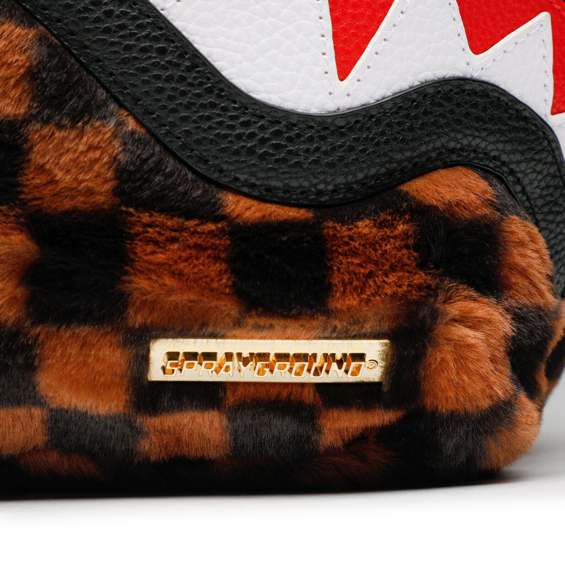 SPRAYGROUND Раница Fur Sharks In Paris Backpack 910B4817NSZ Кафяв - Pepit.bg