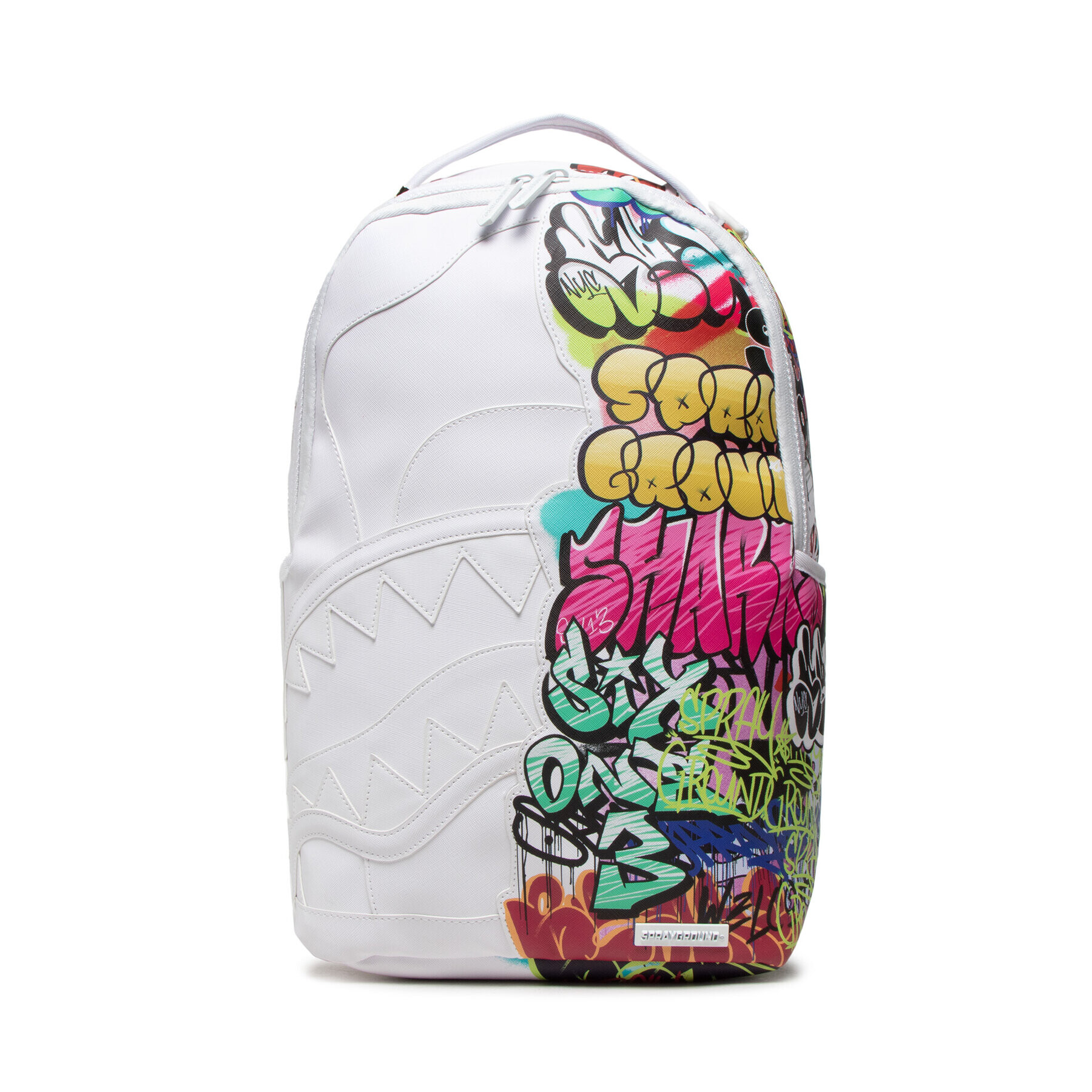 SPRAYGROUND Раница Half Graff Dlx Backpack 910B4123NSZ Бял - Pepit.bg