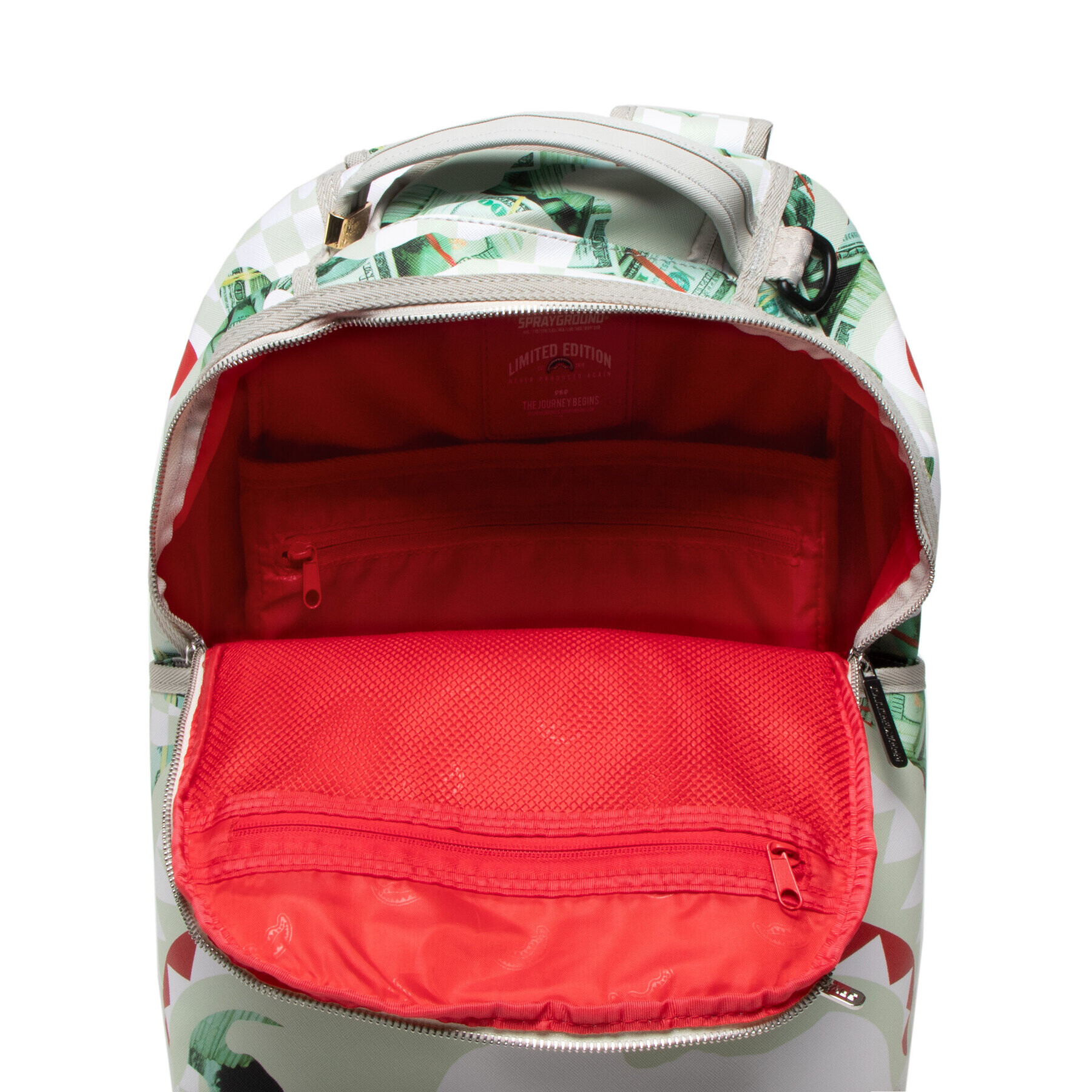 SPRAYGROUND Раница Powder Dlxvf Backpack 910B4385NSZ Зелен - Pepit.bg